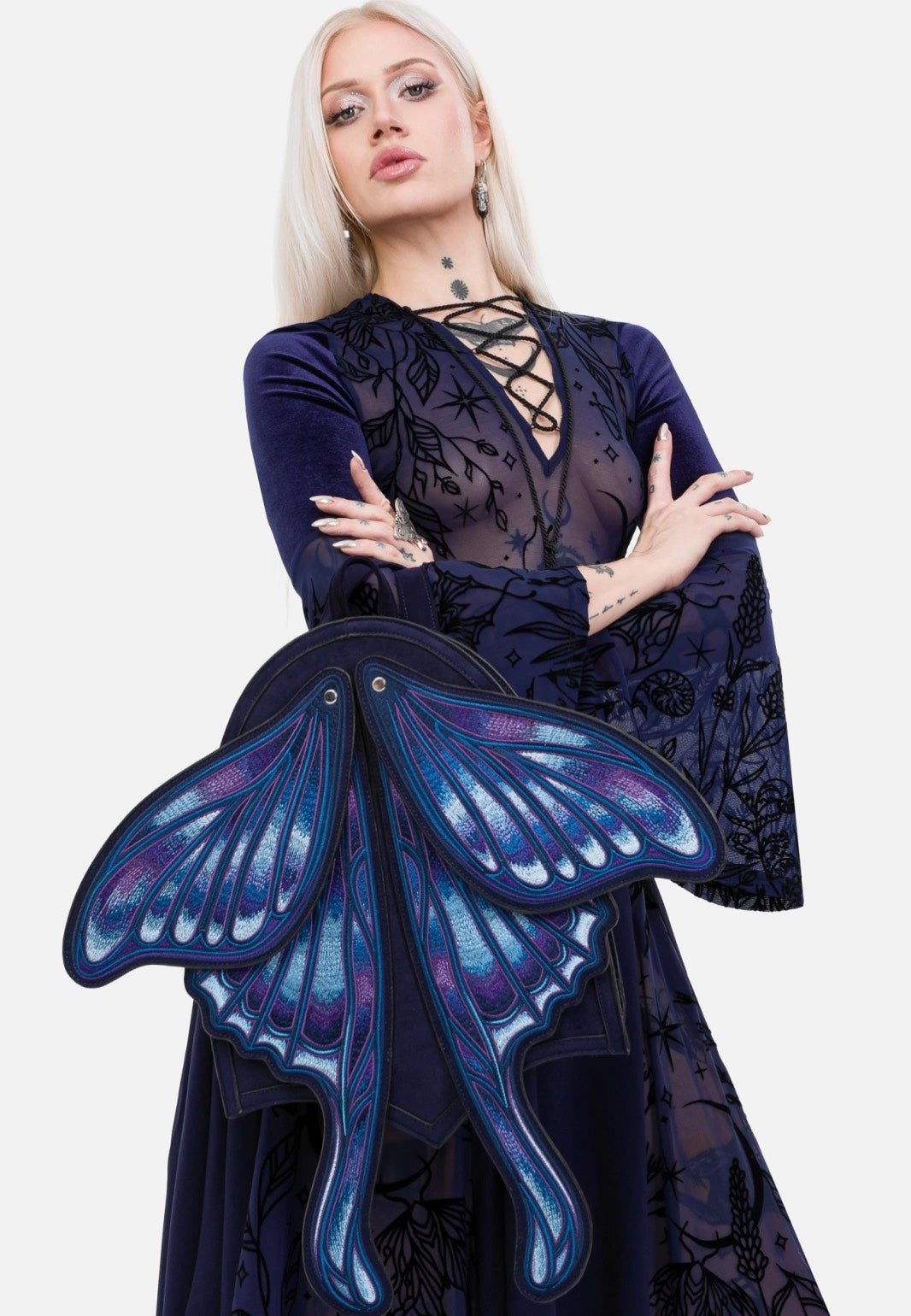 Restyle - Sapphire Moth Black - Backpack | Neutral-Image