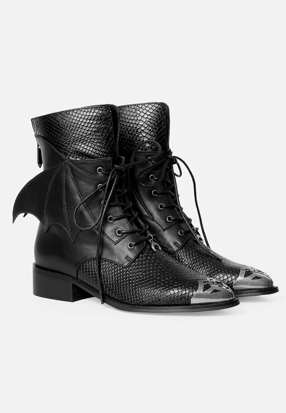 Restyle - Shadow Wing Pikes Black - Girl Shoes | Women-Image