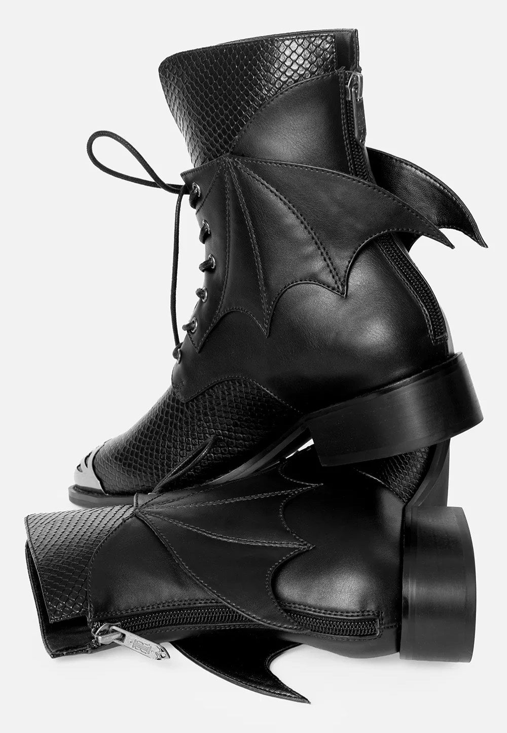 Restyle - Shadow Wing Pikes Black - Girl Shoes | Women-Image