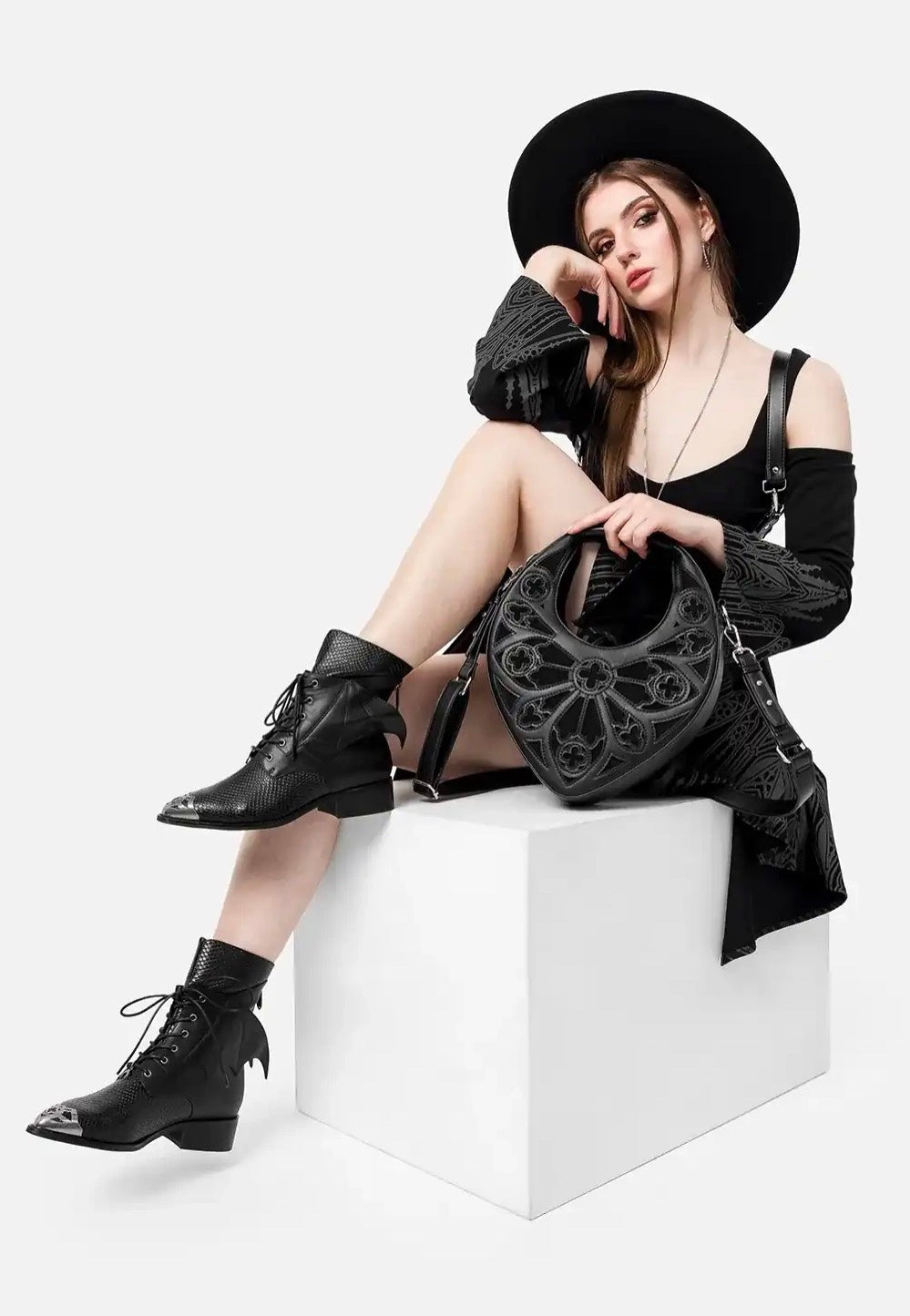 Restyle - Spire Crossbody Black - Bag | Neutral-Image