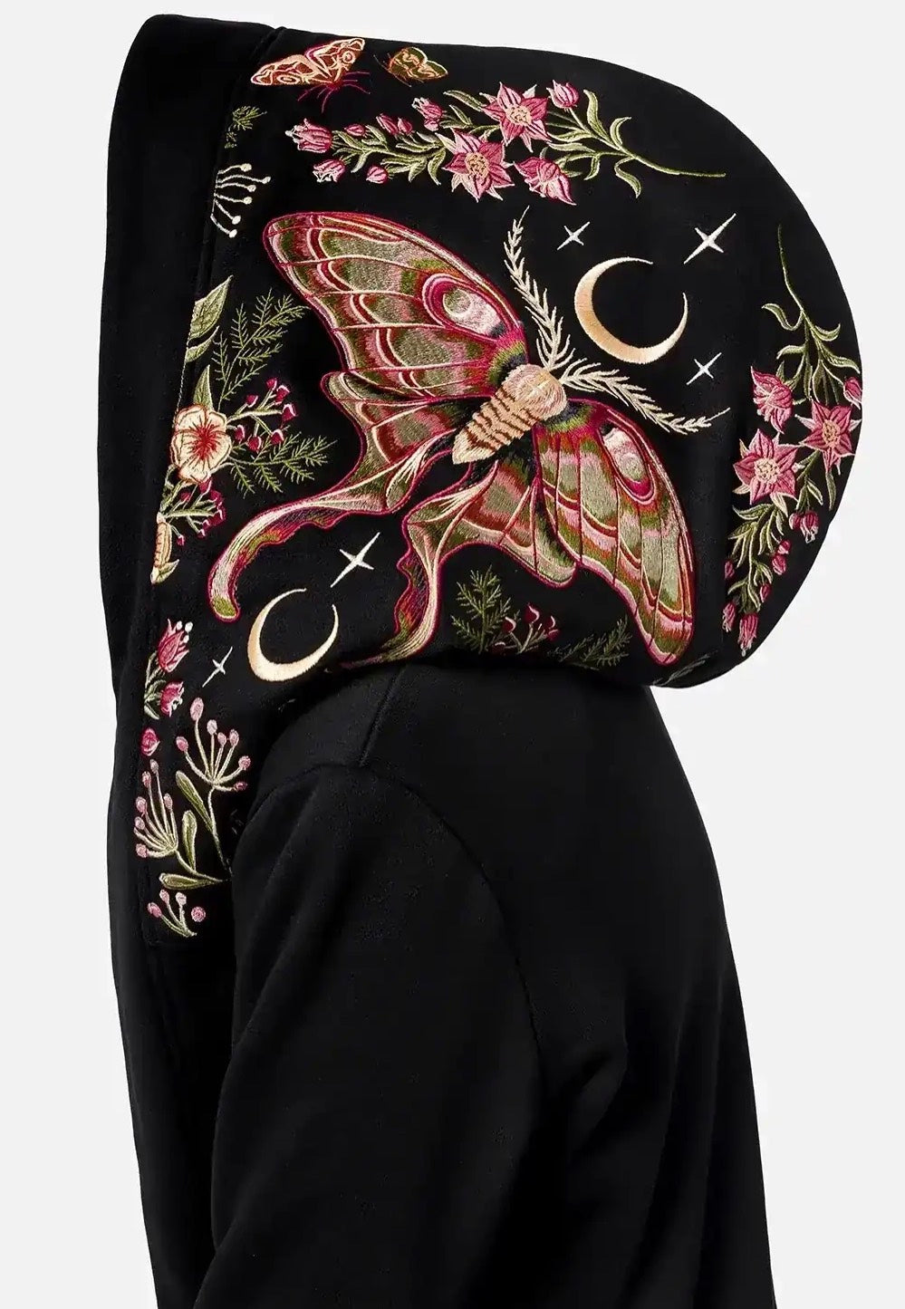 Restyle - Wilderwood Hooded Black - Jacket | Women-Image