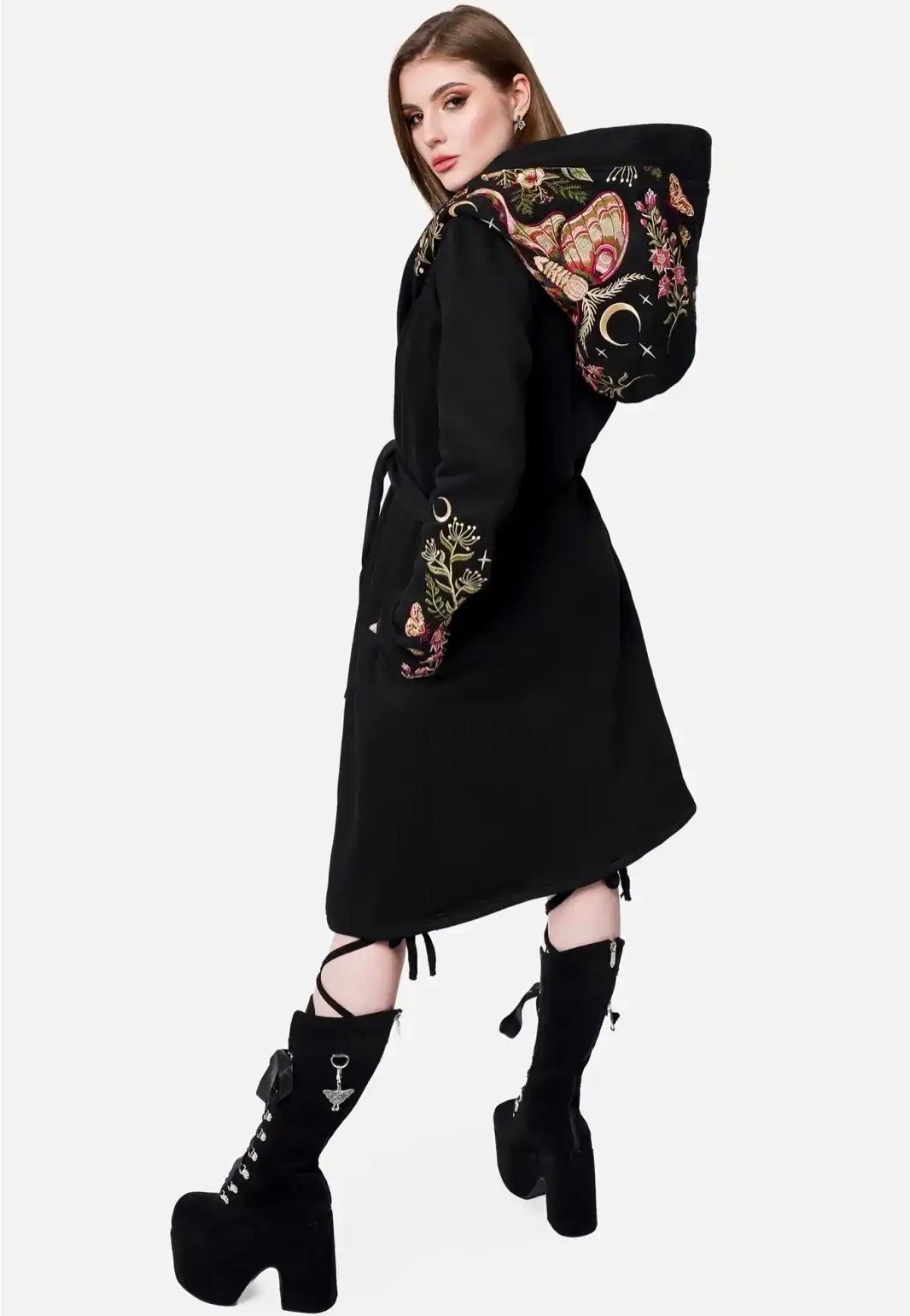 Restyle - Wilderwood Hooded Black - Jacket | Women-Image