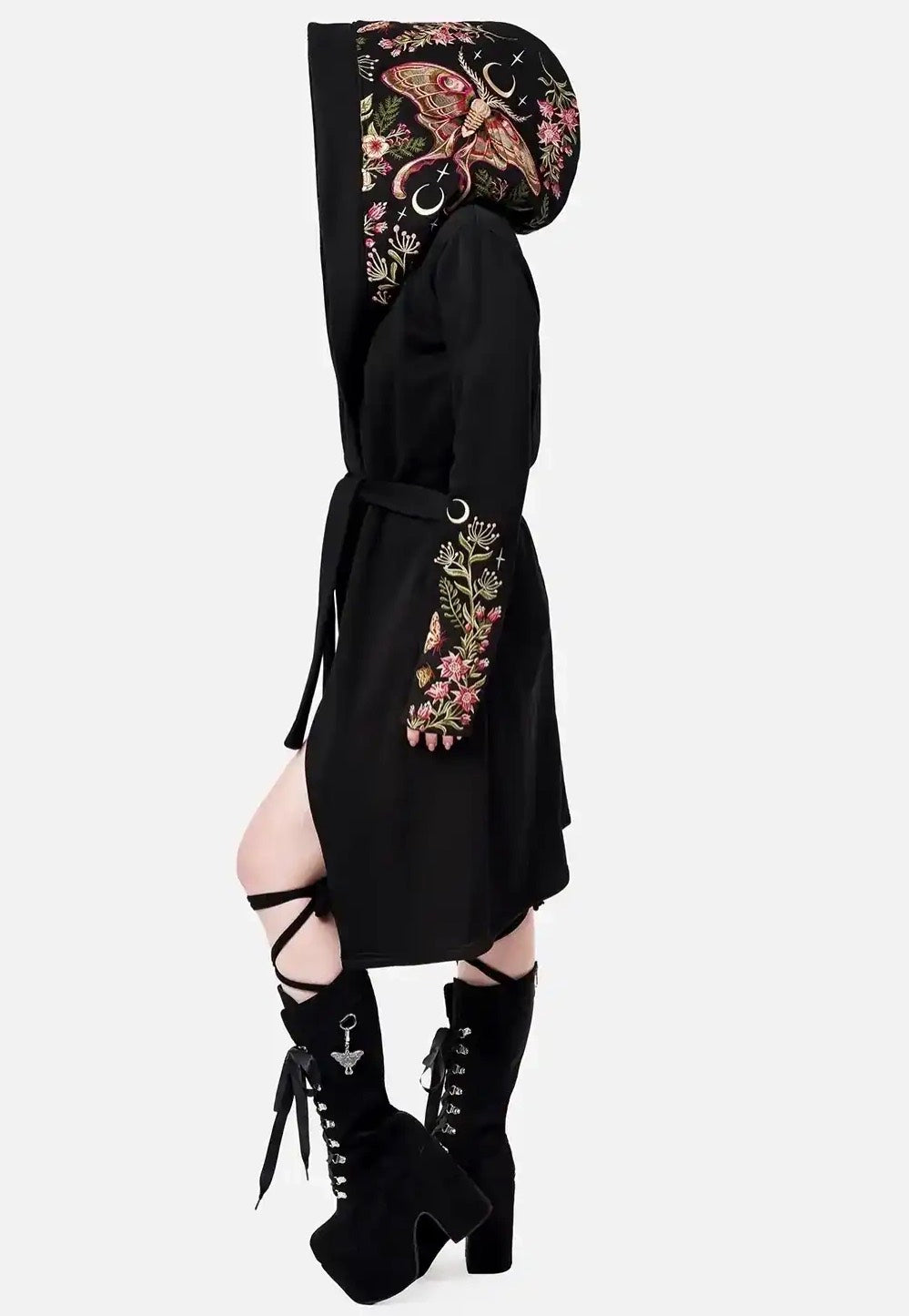 Restyle - Wilderwood Hooded Black - Jacket | Women-Image