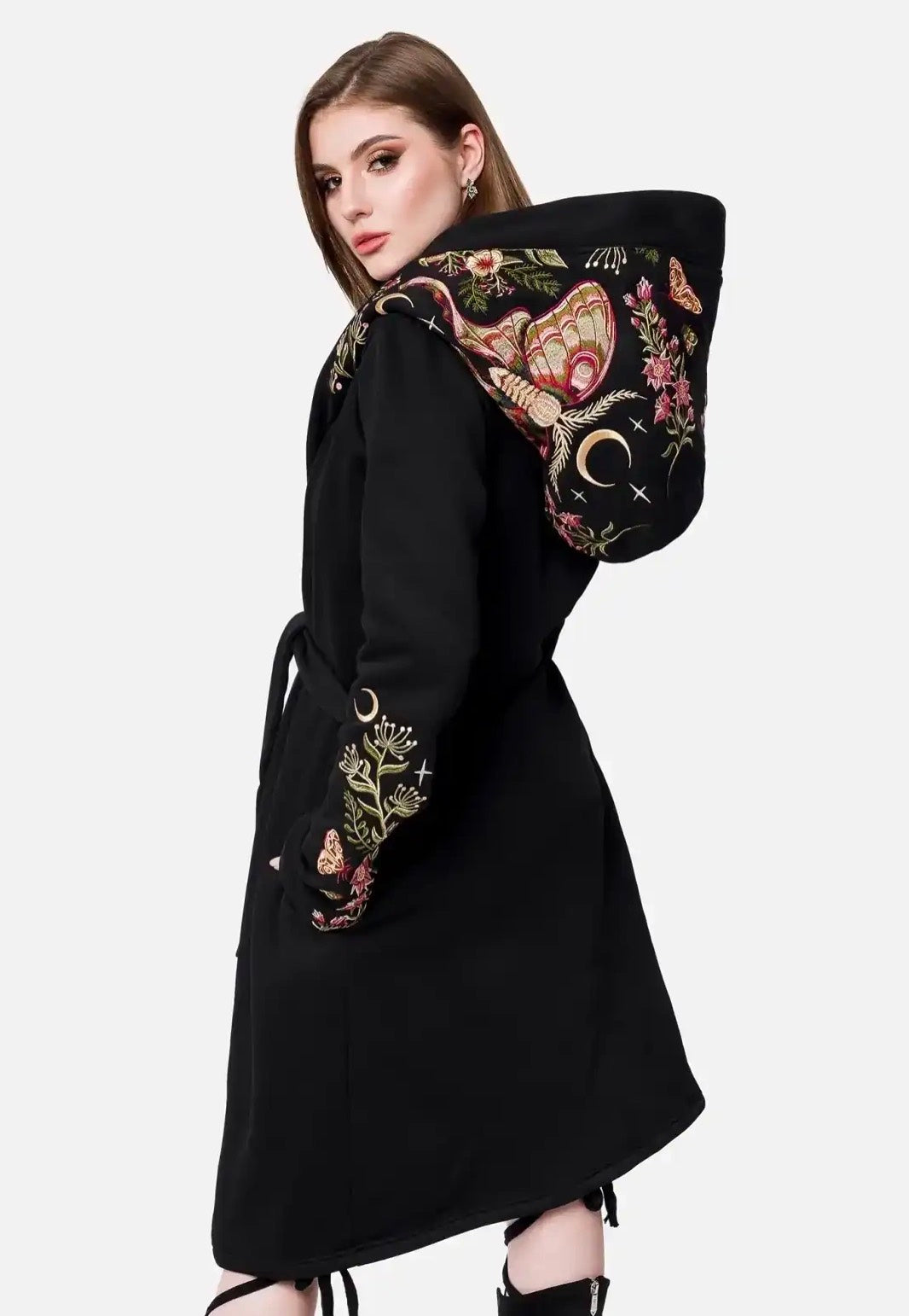 Restyle - Wilderwood Hooded Black - Jacket | Women-Image