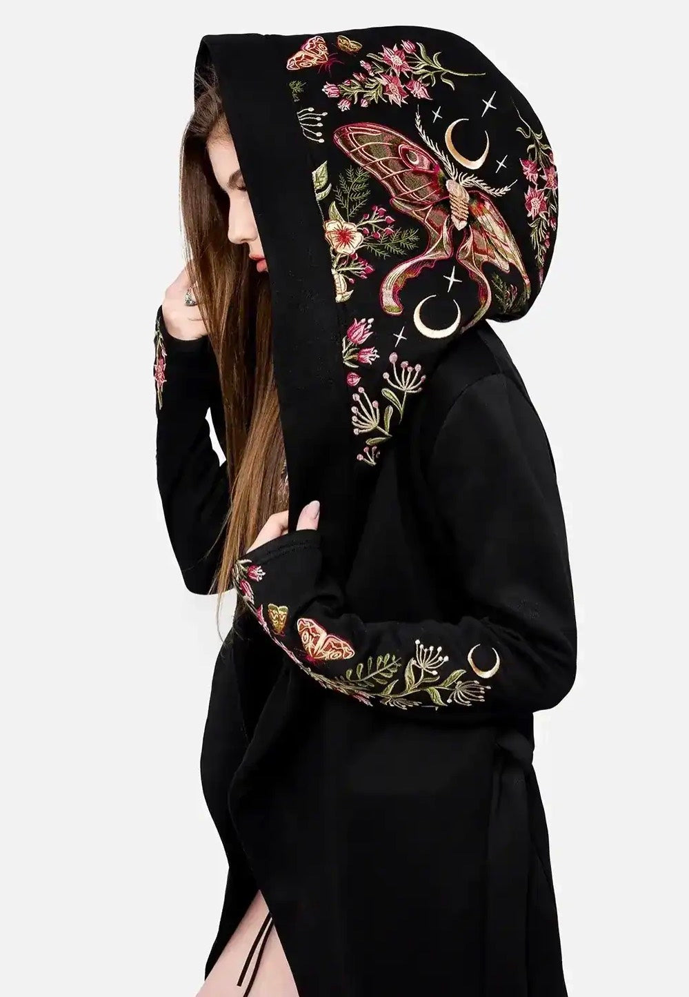 Restyle - Wilderwood Hooded Black - Jacket | Women-Image