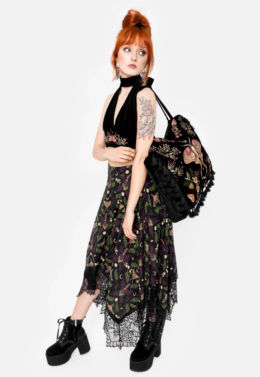 Restyle - Wilderwood Velvet Black - Bag | Neutral-Image