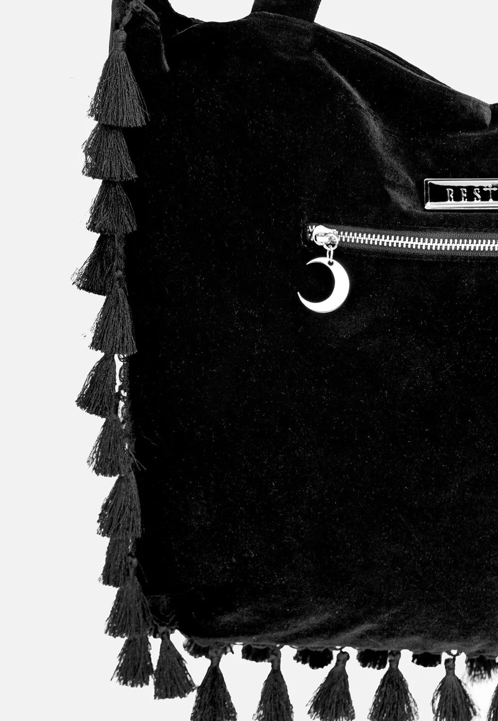 Restyle - Wilderwood Velvet Black - Bag | Neutral-Image