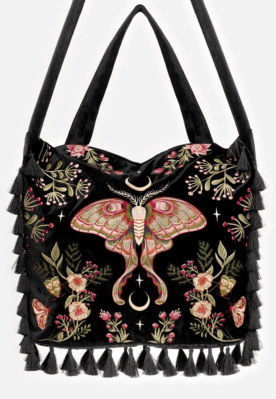 Restyle - Wilderwood Velvet Black - Bag | Neutral-Image