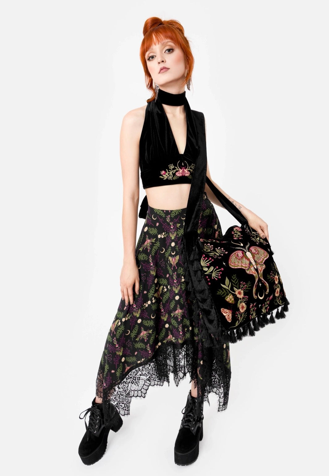 Restyle - Wilderwood Velvet Black - Bag | Neutral-Image