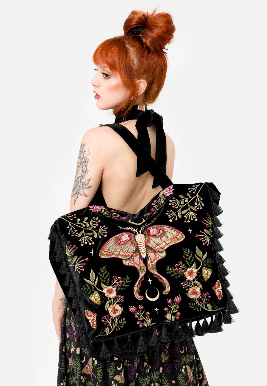 Restyle - Wilderwood Velvet Black - Bag | Neutral-Image
