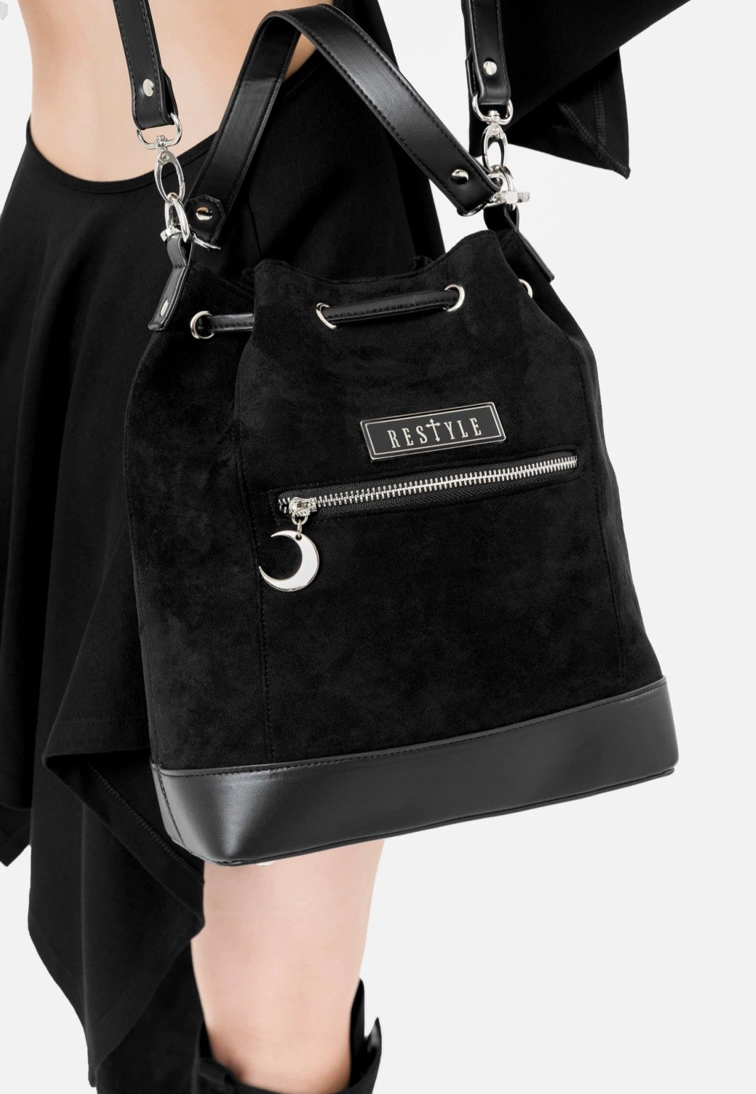 Restyle - Wildflower Black - Bag | Neutral-Image