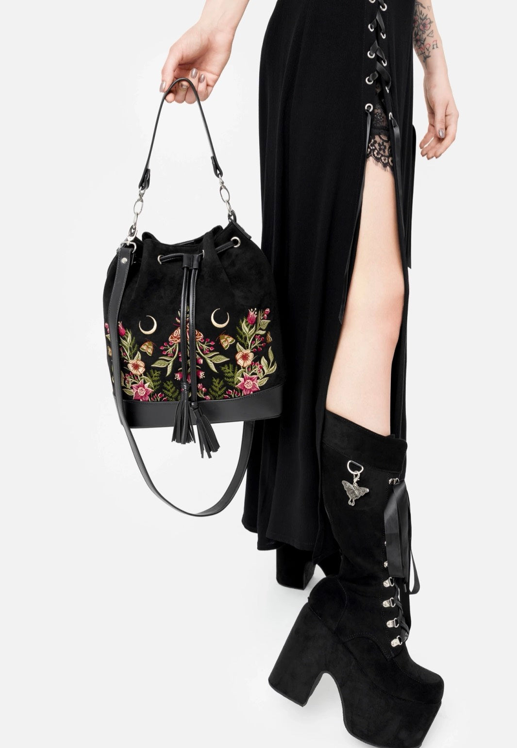 Restyle - Wildflower Black - Bag | Neutral-Image