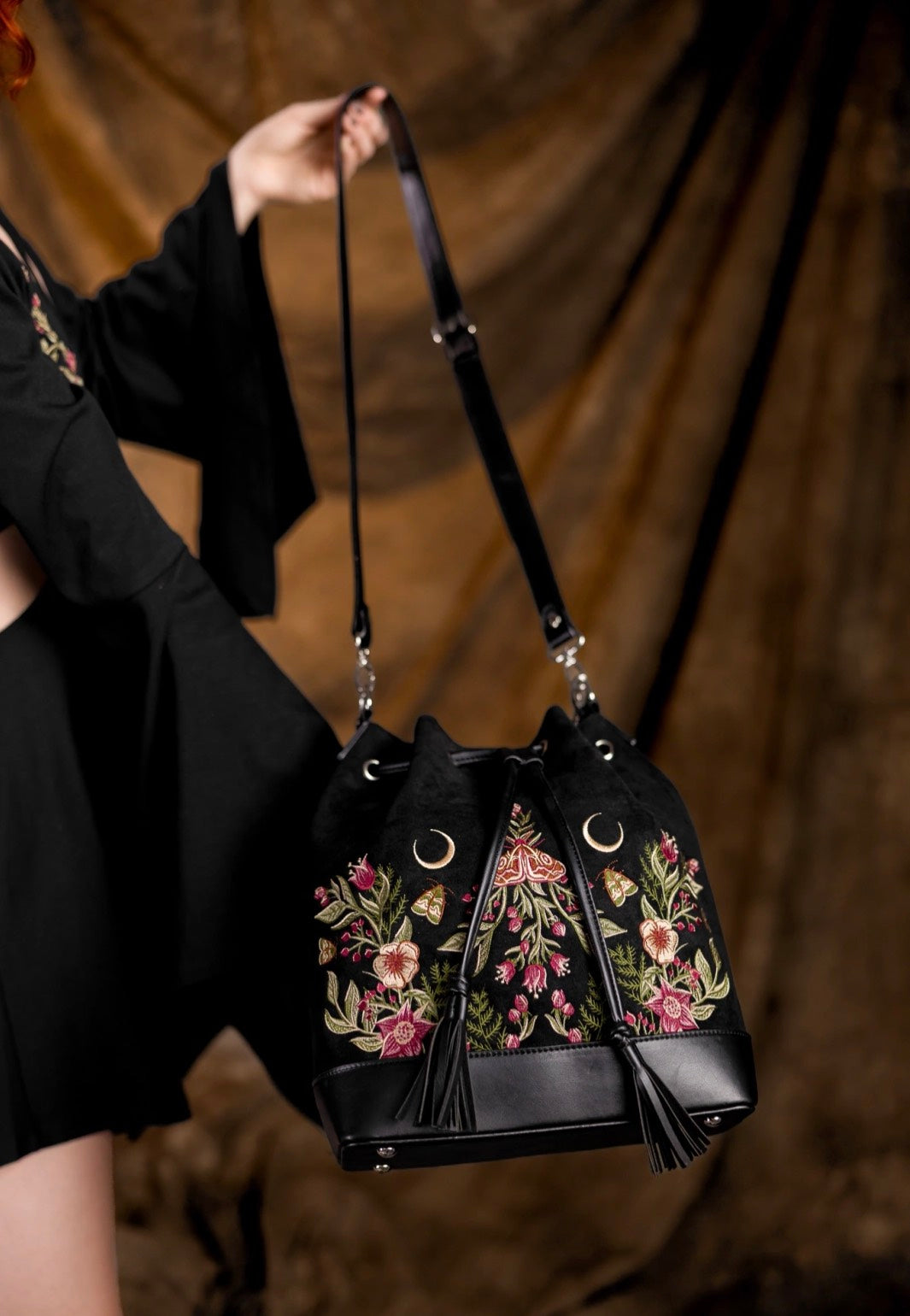 Restyle - Wildflower Black - Bag | Neutral-Image