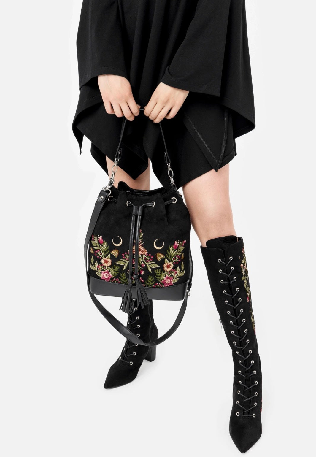 Restyle - Wildflower Black - Bag | Neutral-Image