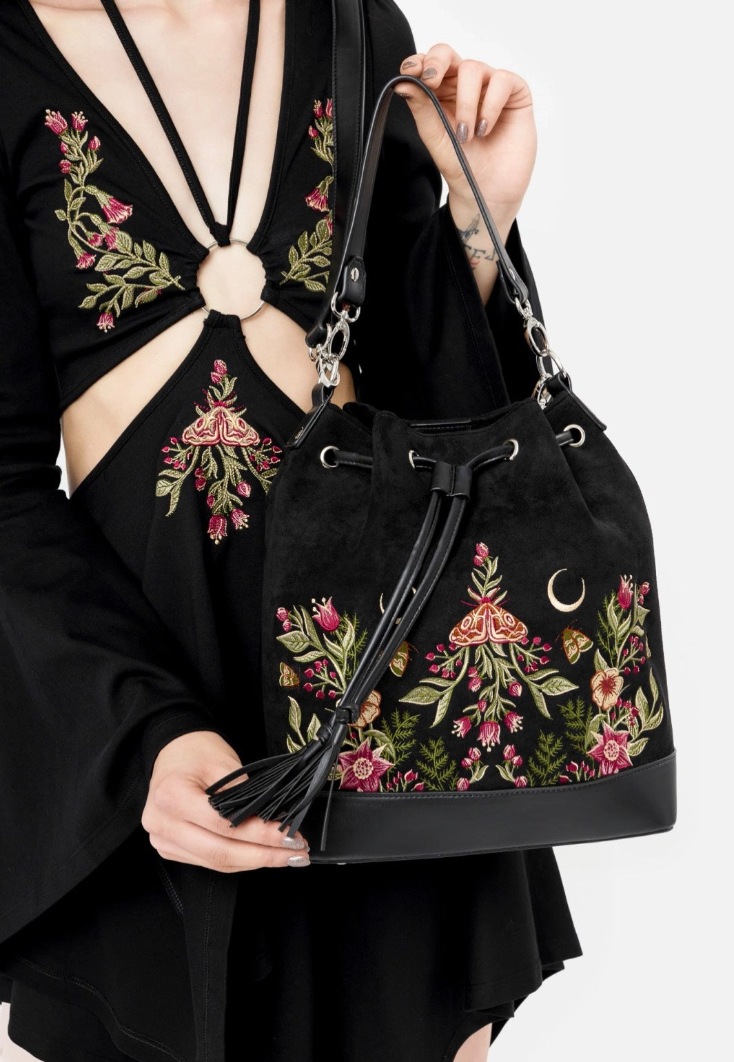 Restyle - Wildflower Black - Bag | Neutral-Image