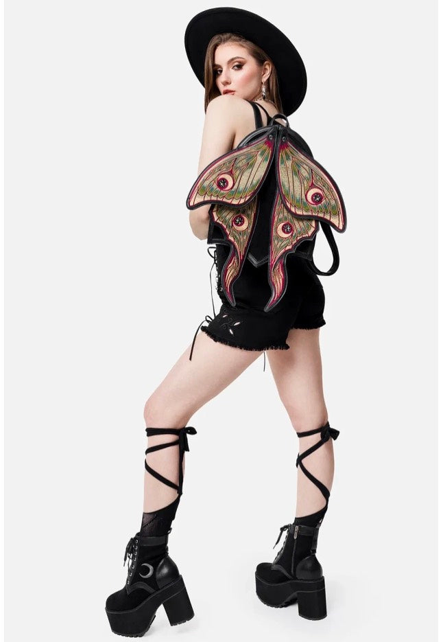 Restyle - Nocturne Winged Black - Girl Shoes | Women-Image