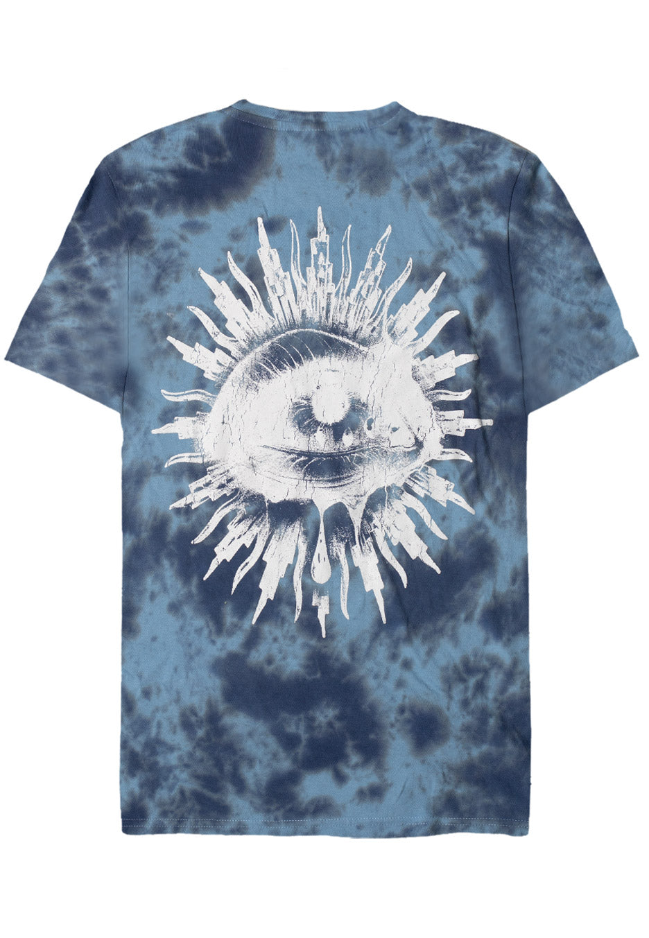 Entheos - Drip Logo Blue/Black Tie Dye - T-Shirt | Neutral-Image