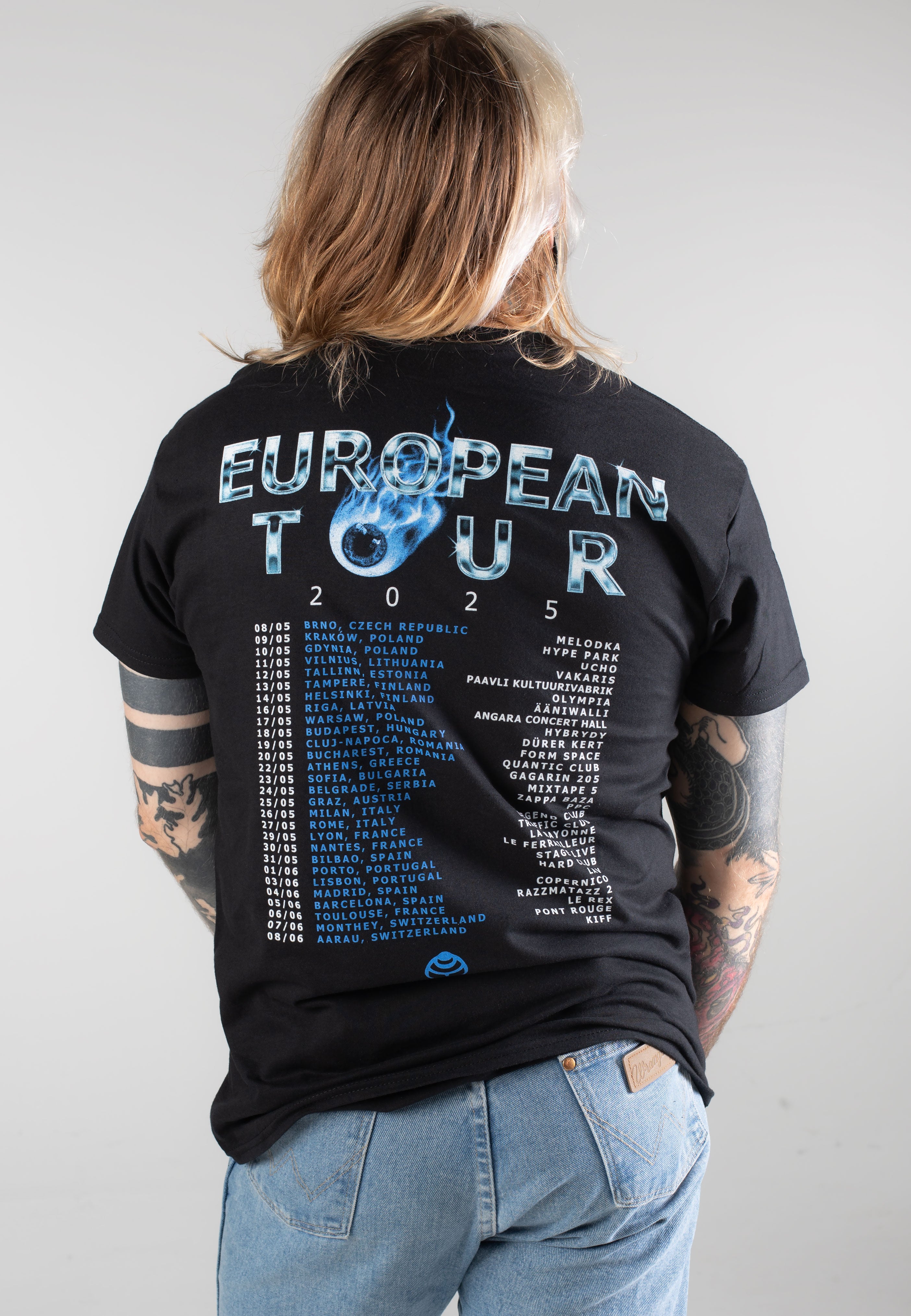 Entheos - European Tour 2025 - T-Shirt | Men-Image