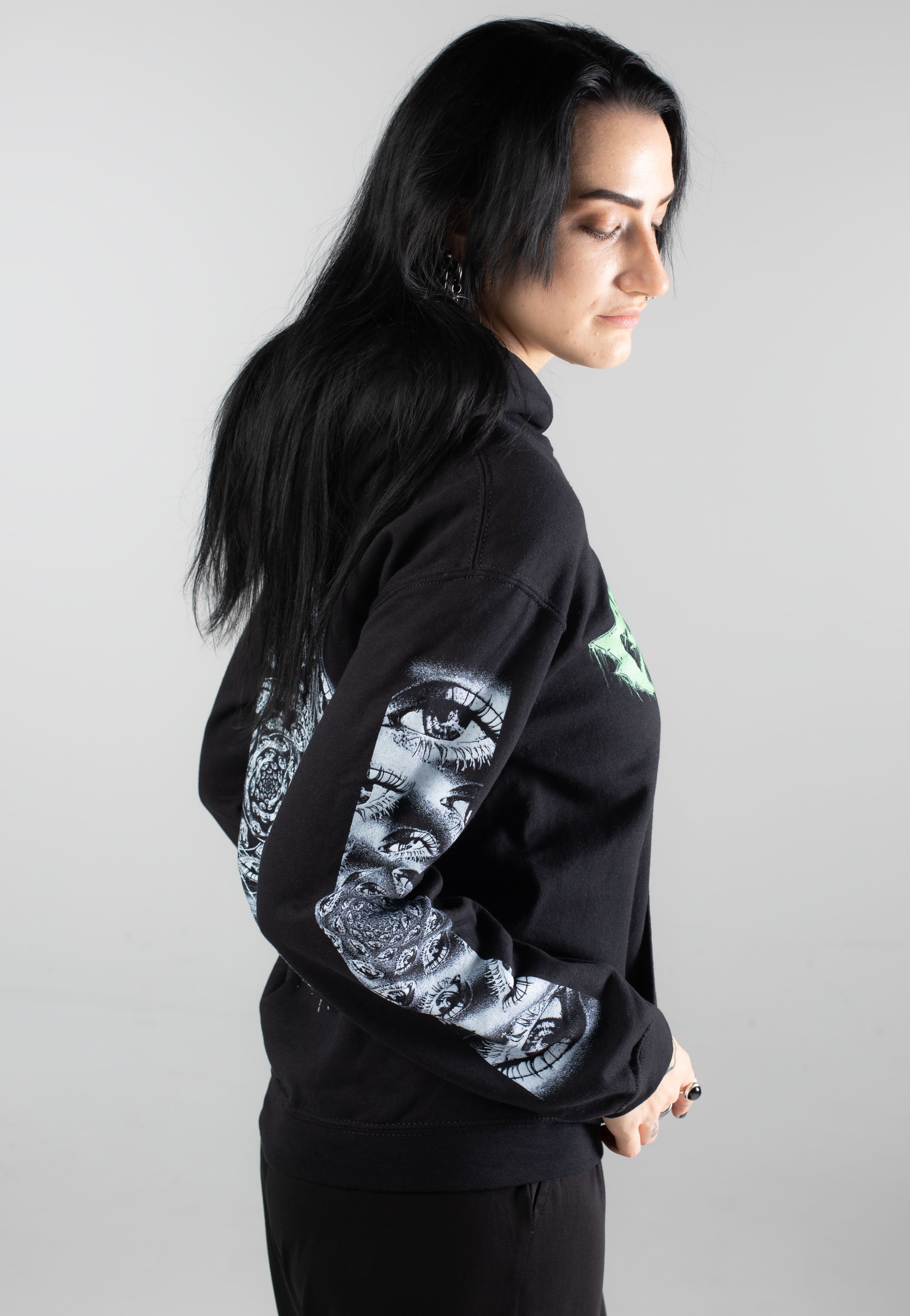 Entheos - Spiral Eyes - Hoodie | Women-Image