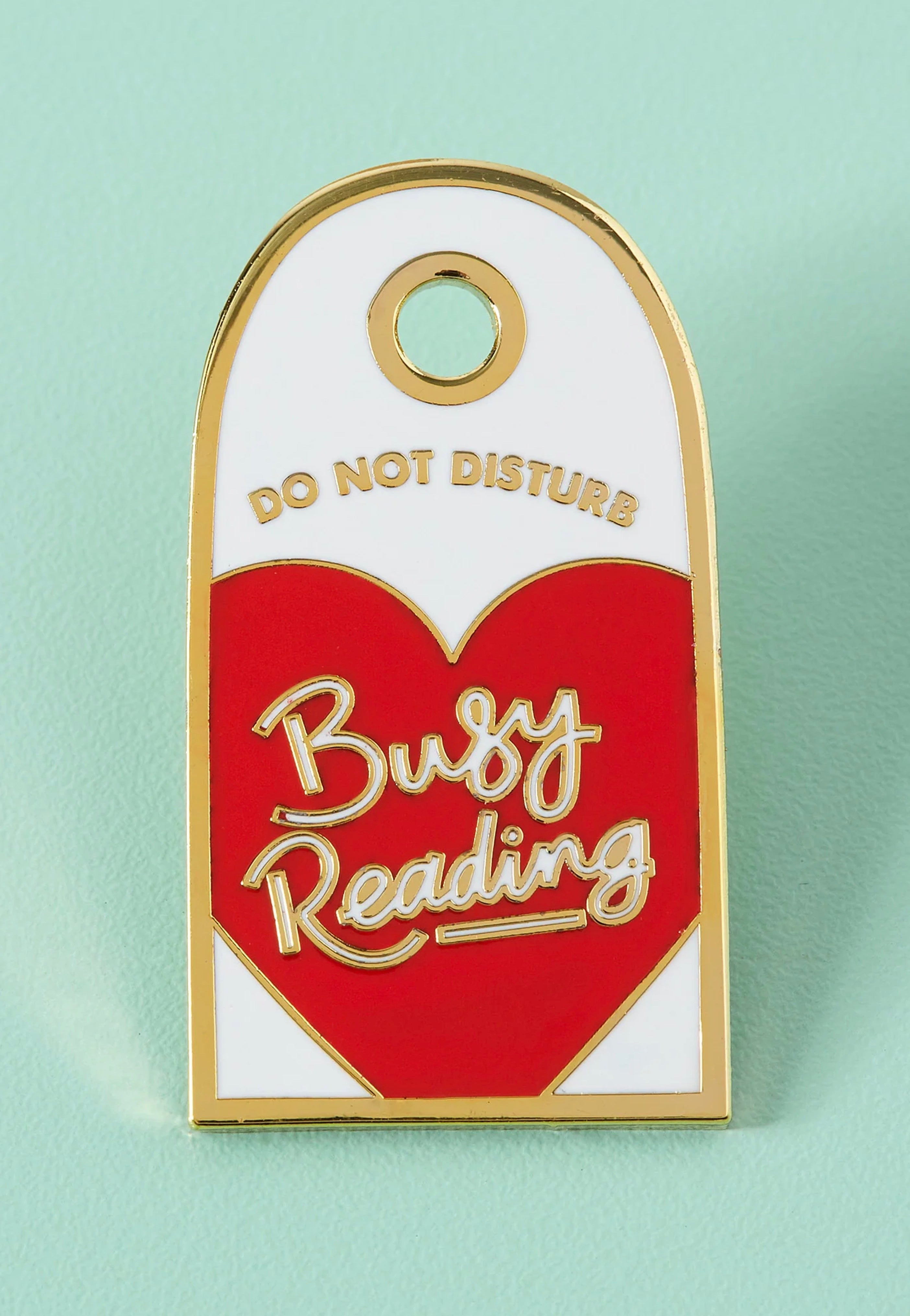 Punky Pins - Do Not Disturb Busy Reading - Pin | Neutral-Image