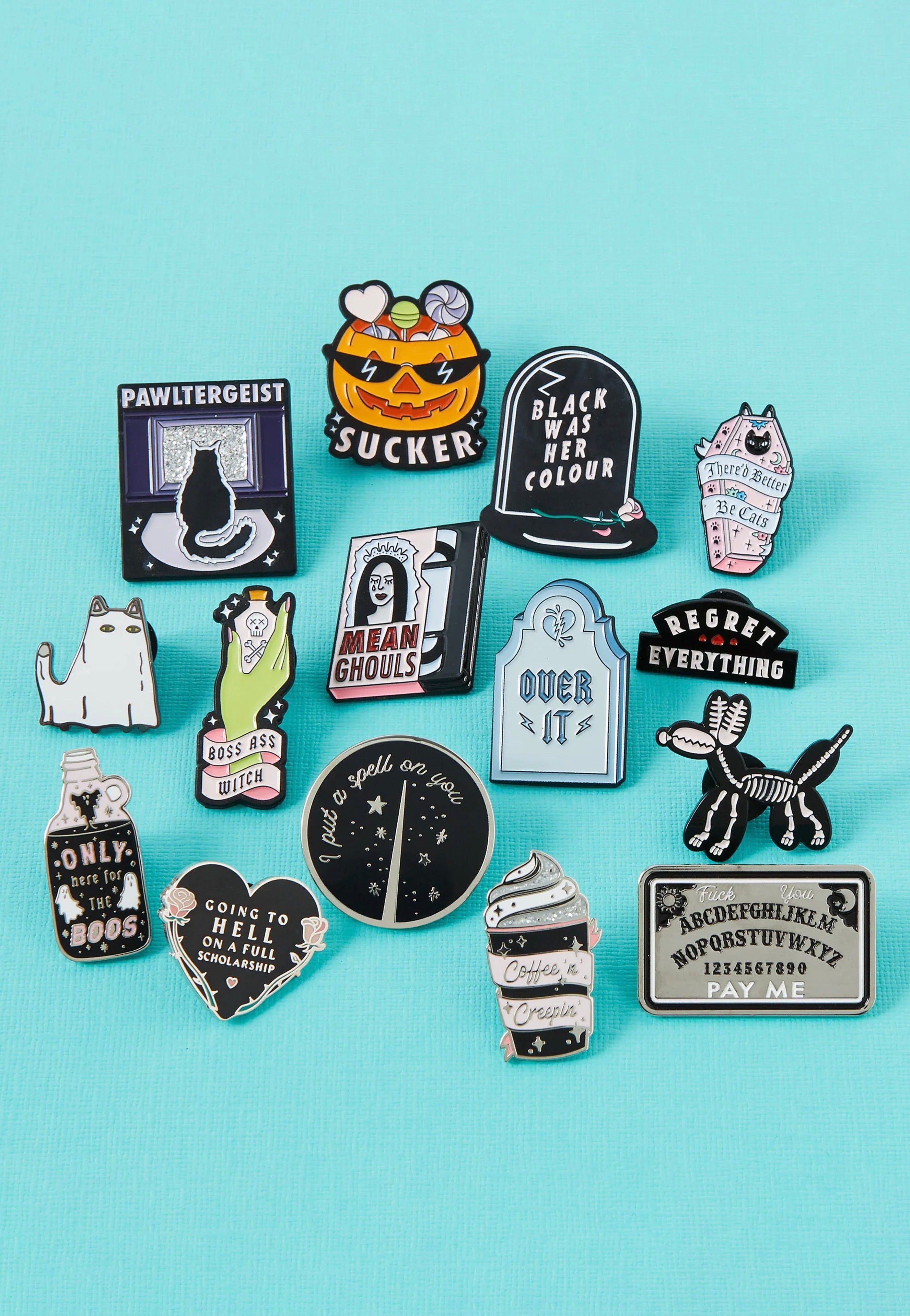 Punky Pins - Going To Hell On A Full Scholarship - Pin | Neutral-Image