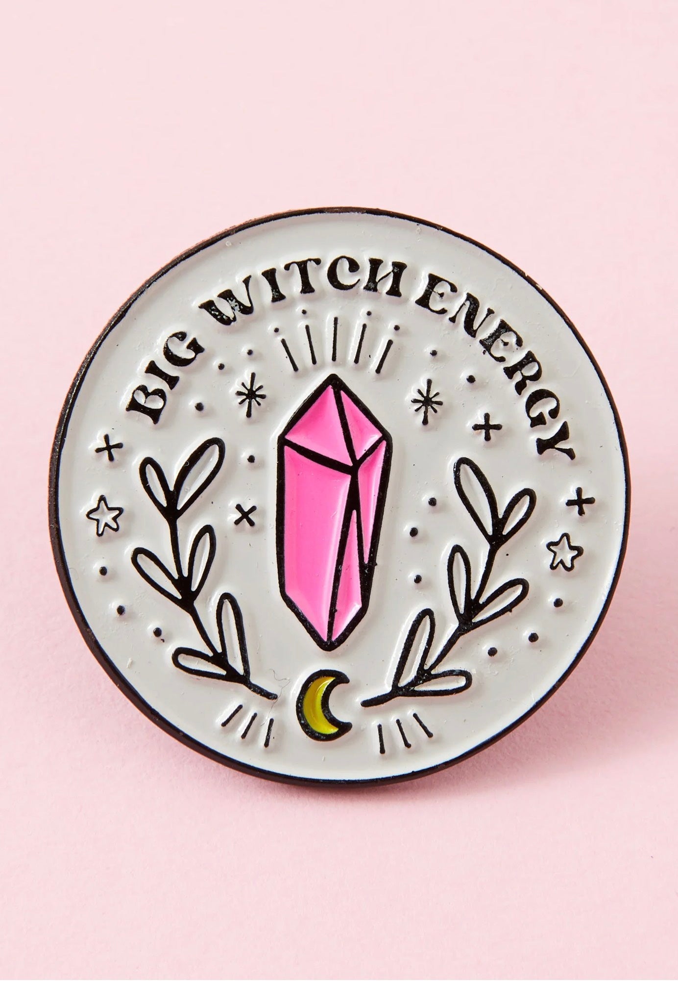 Punky Pins - Big Witch Energy Enamel - Pin | Neutral-Image