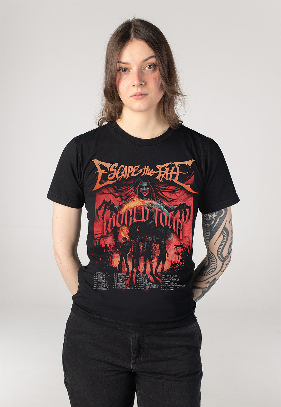 Escape The Fate World Tour 2026 - T-Shirt | Impericon