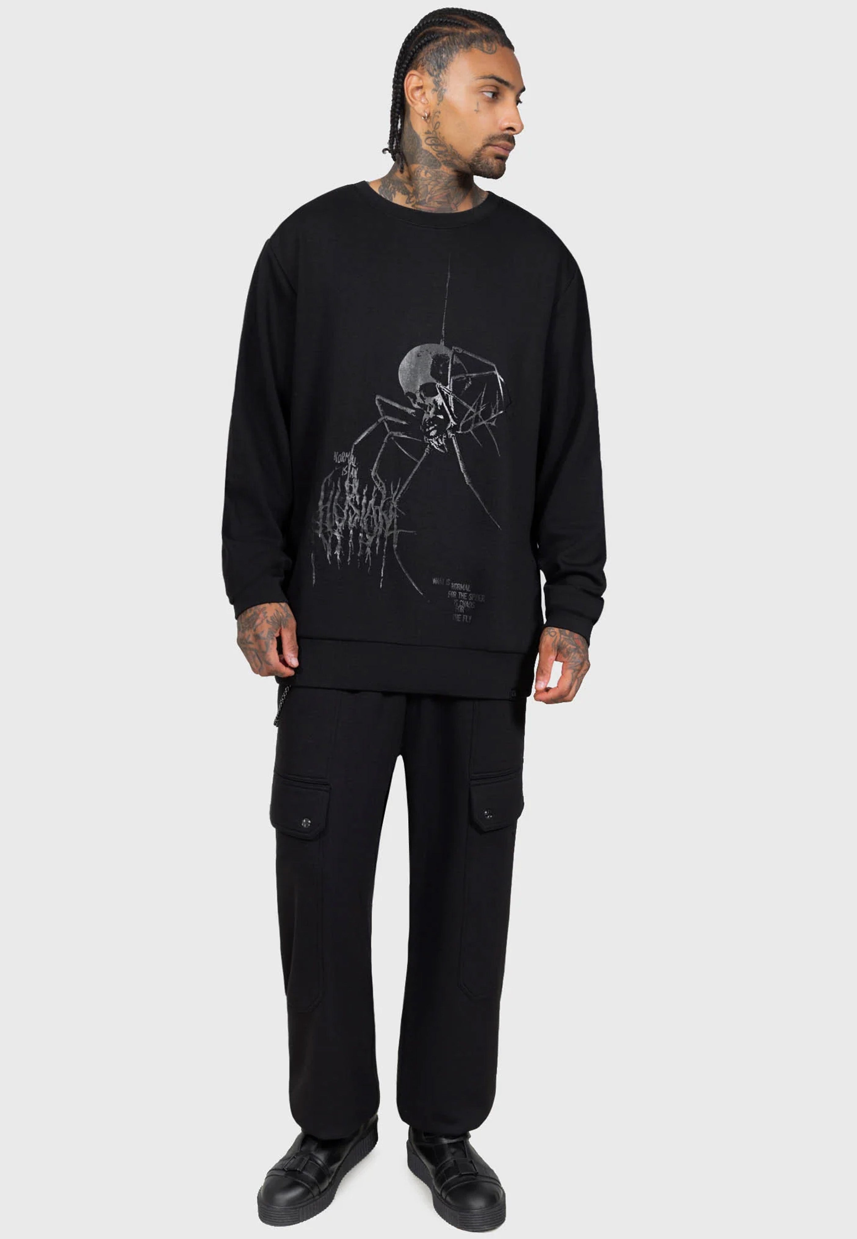 Killstar - Eternal Abyss Black - Sweat Pants | Men-Image