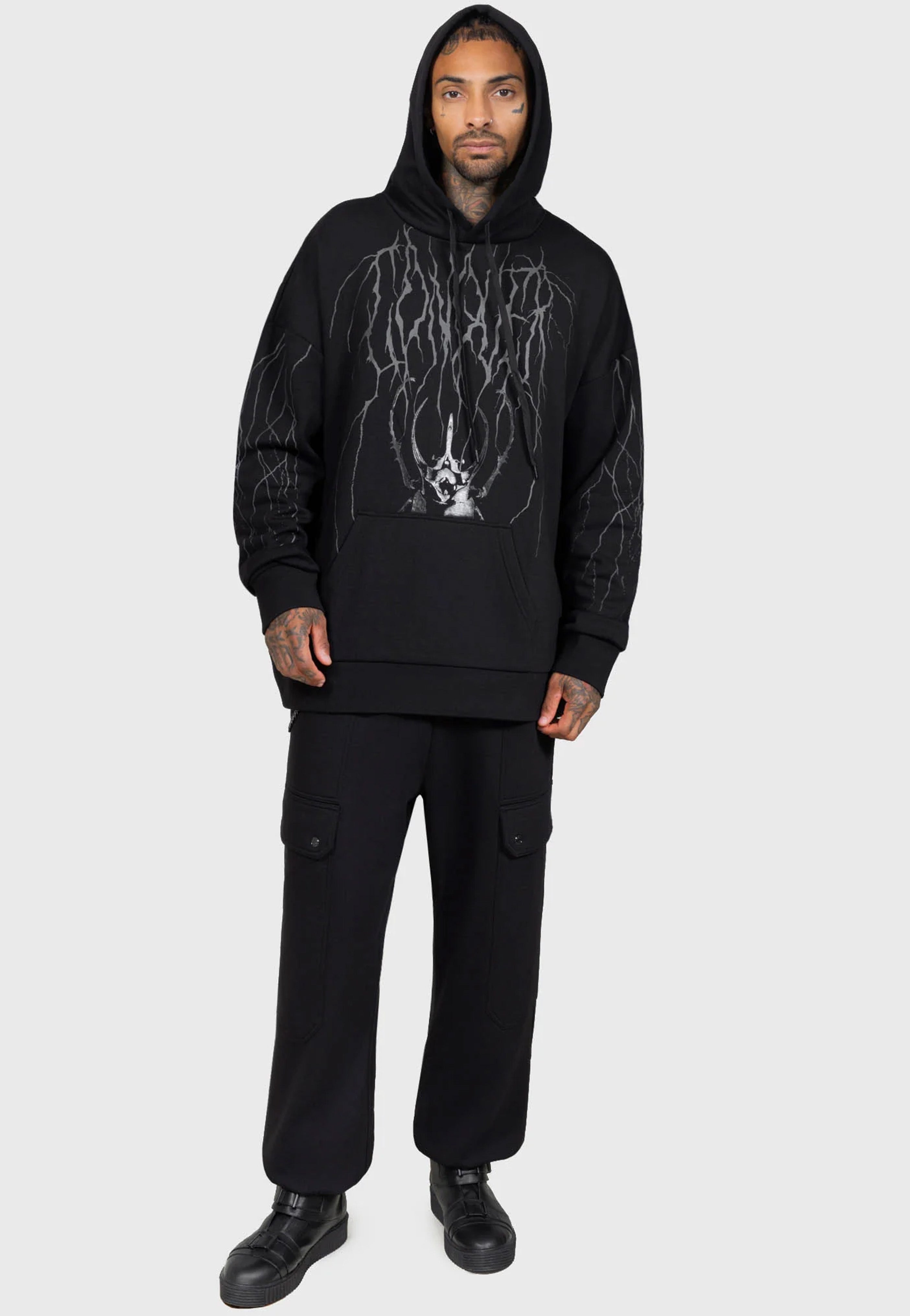 Killstar - Eternal Abyss Black - Sweat Pants | Men-Image