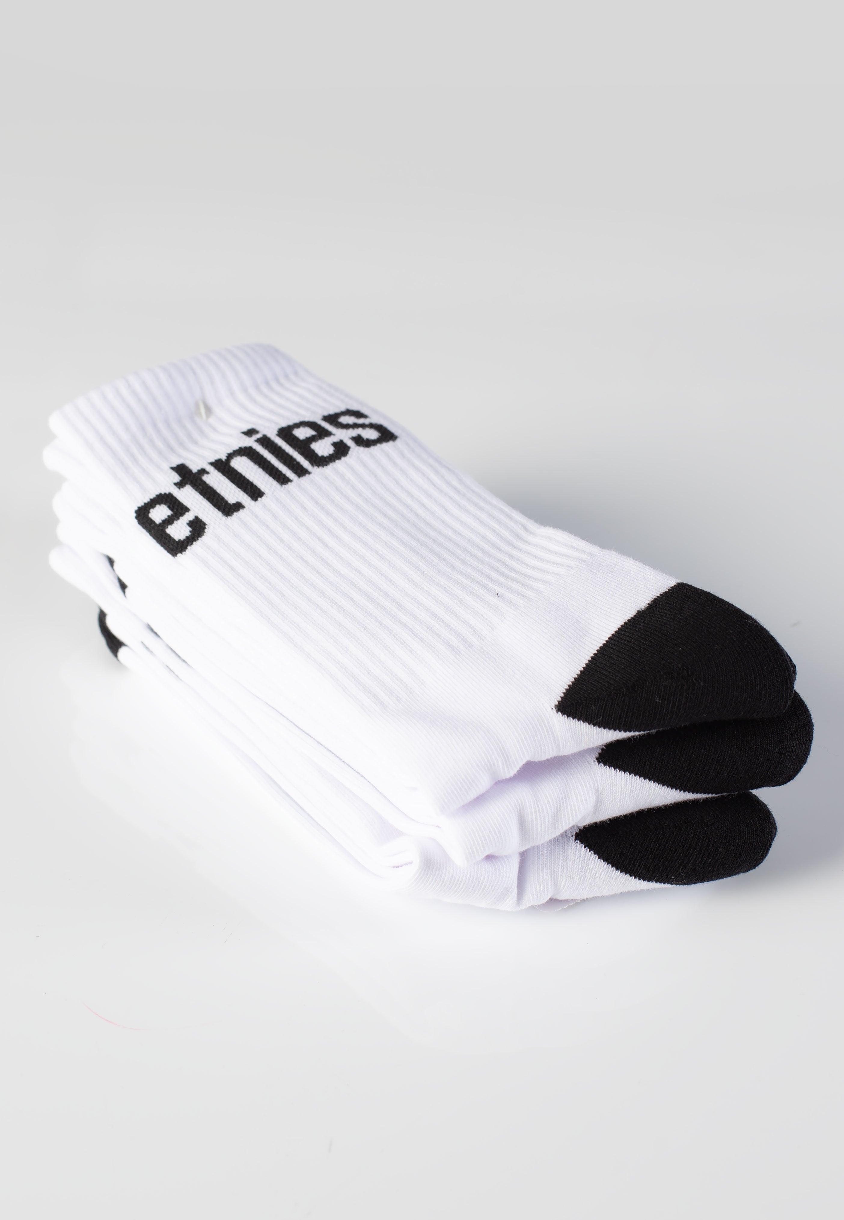 Etnies - Direct 2 Pack Of 3 White - Socks | Neutral-Image