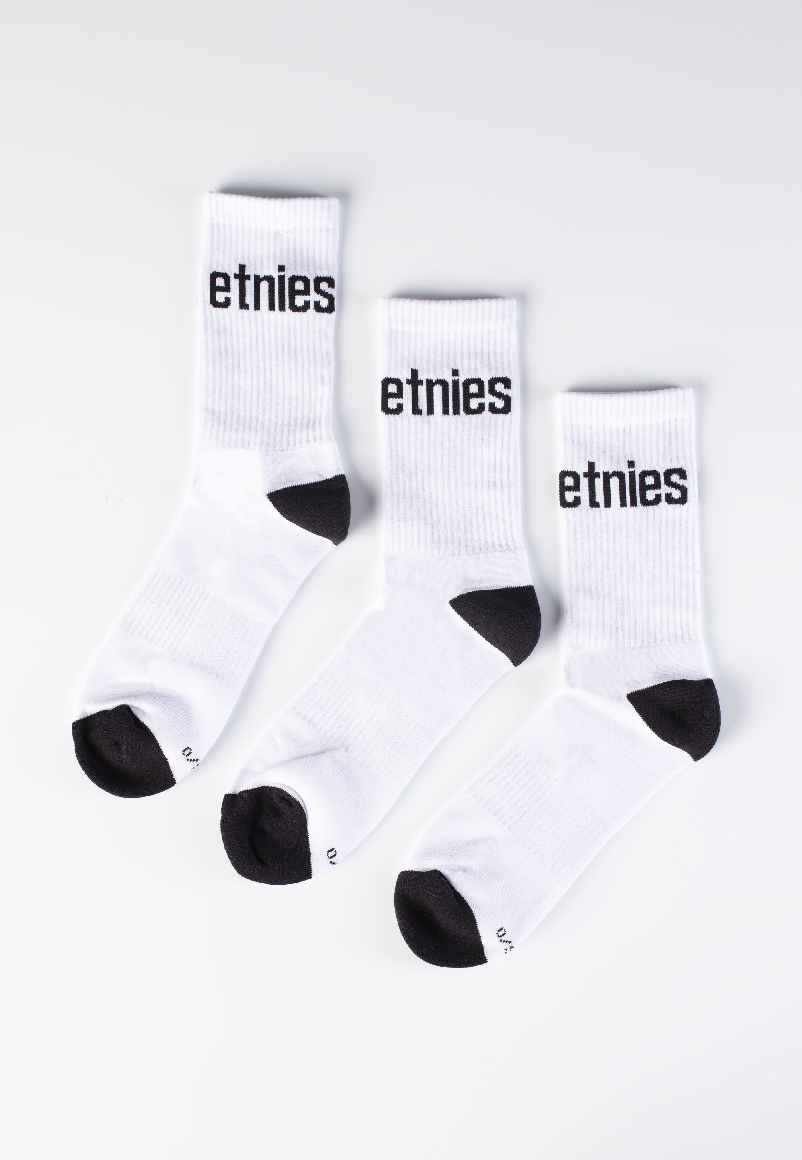 Etnies - Direct 2 Pack Of 3 White - Socks | Neutral-Image