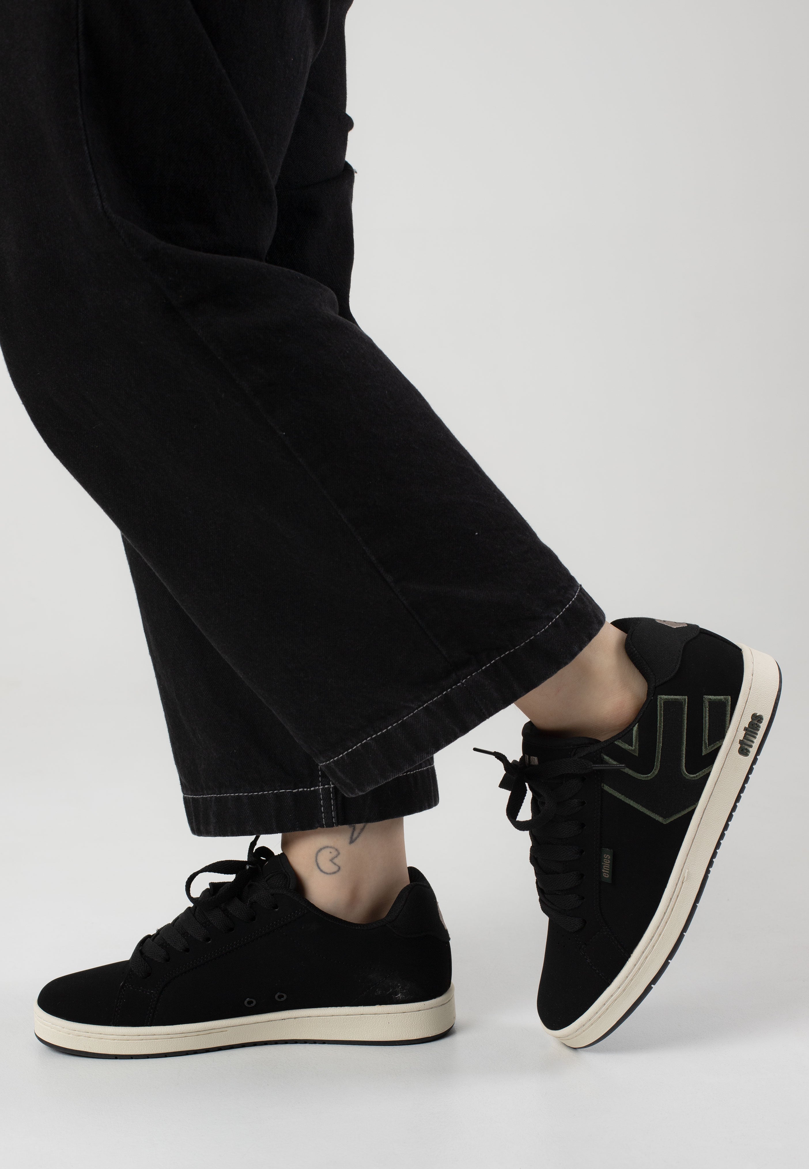 Etnies - Fader Black/Green - Shoes | Men-Image