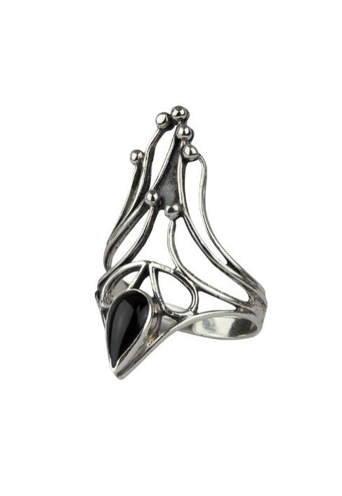 etNox Black Nail Silver/Black Ring | Neutral-Image