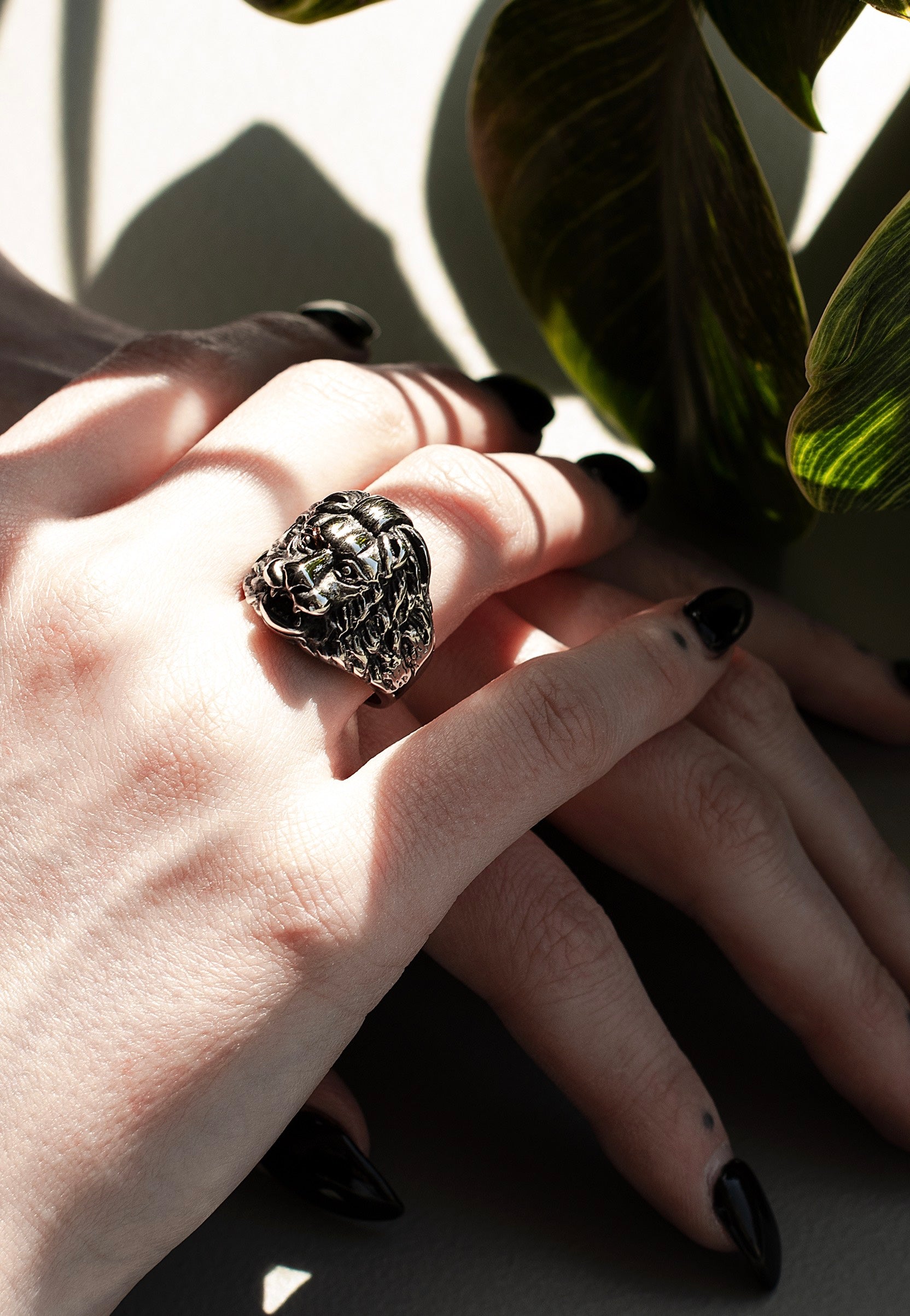 etNox - Löwenkopf Silver - Ring | Neutral-Image