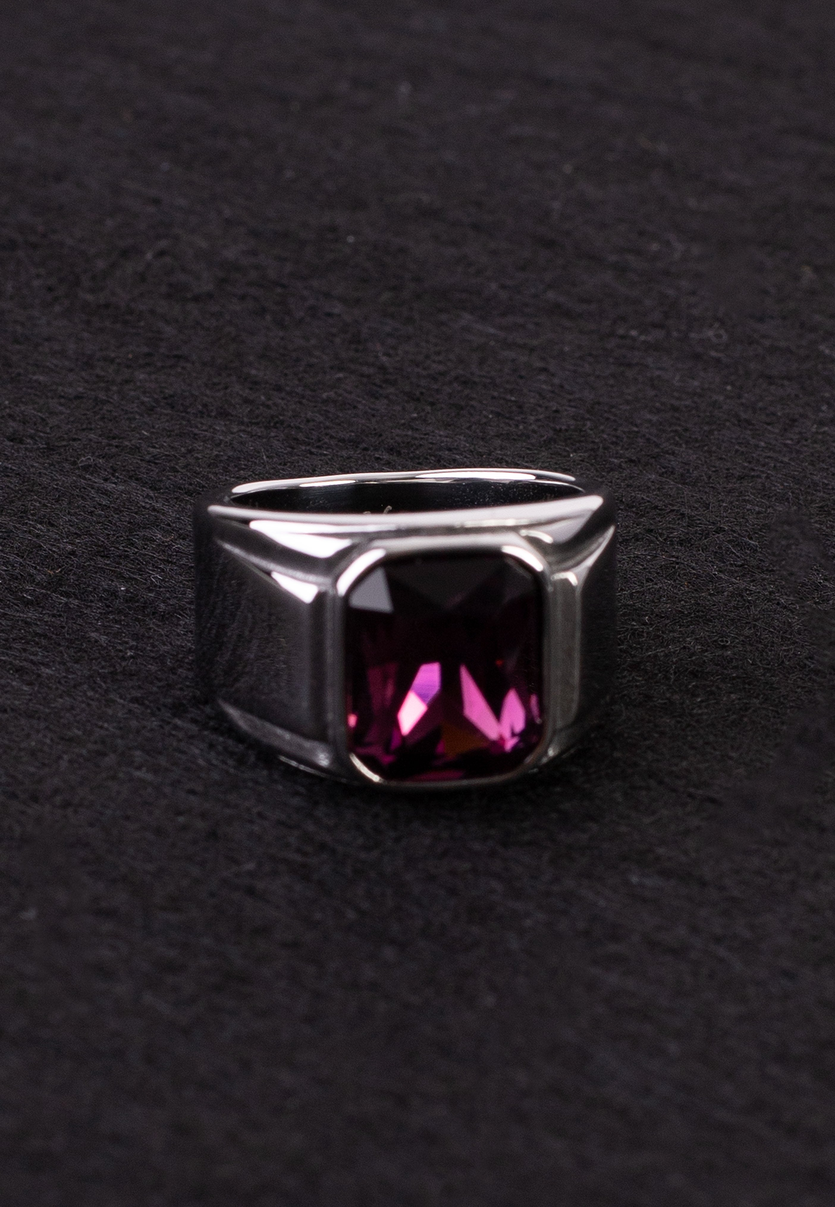 etNox - Simply Purple mit Stein - Ring | Neutral-Image
