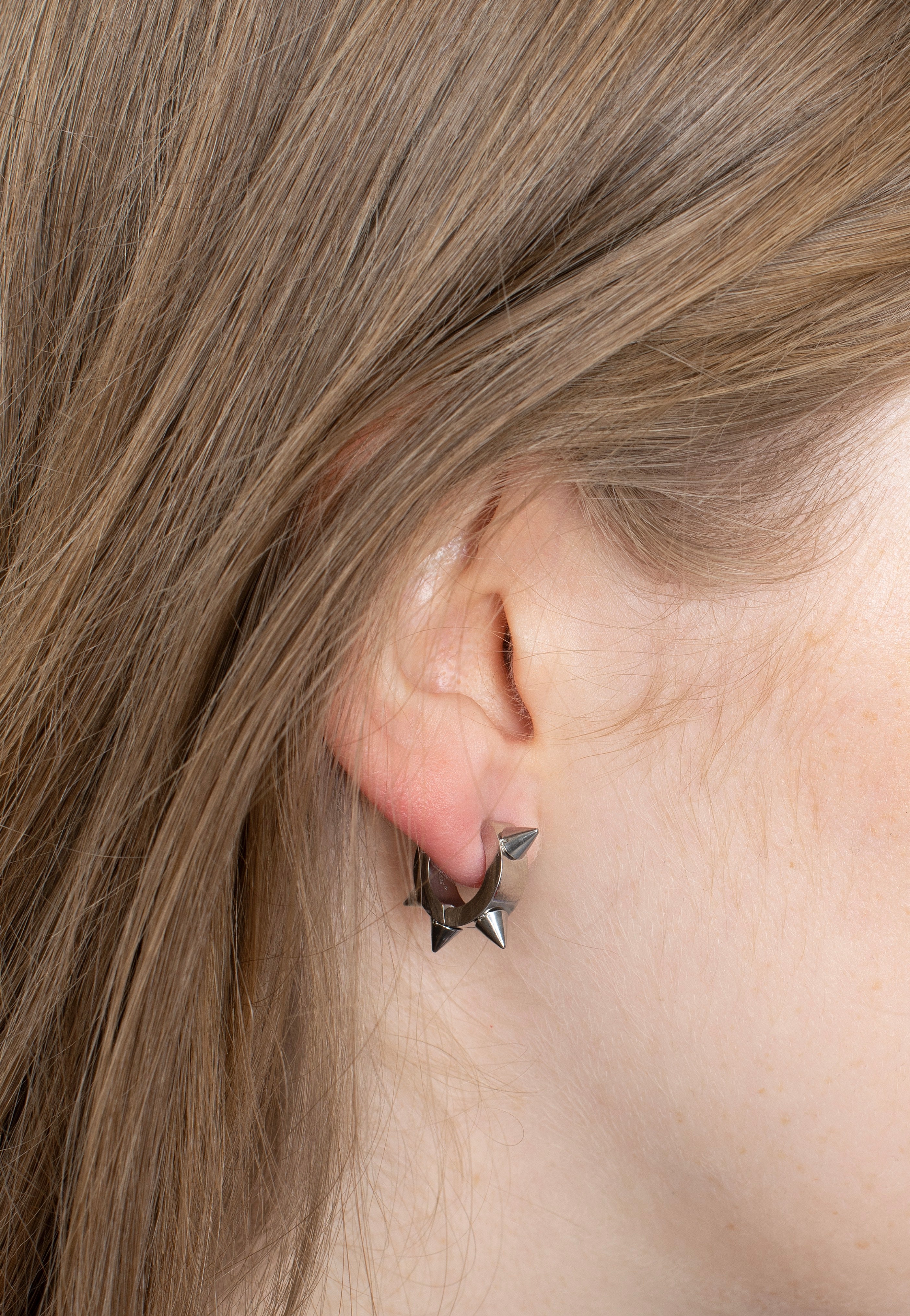 etNox - Spikes Silver - Earrings | Neutral-Image