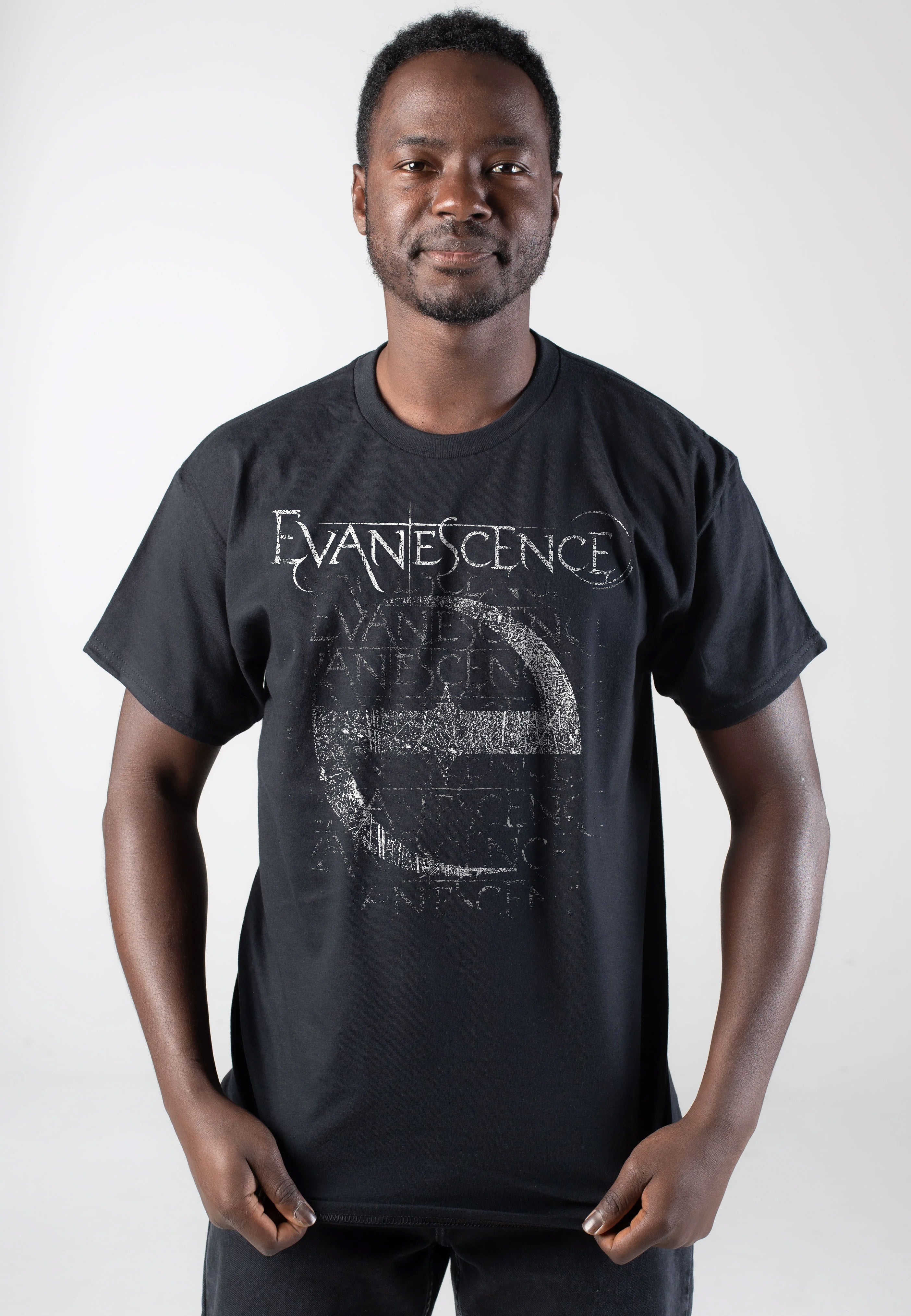 Evanescence Distressed Stamp T-Shirt | Men-Image