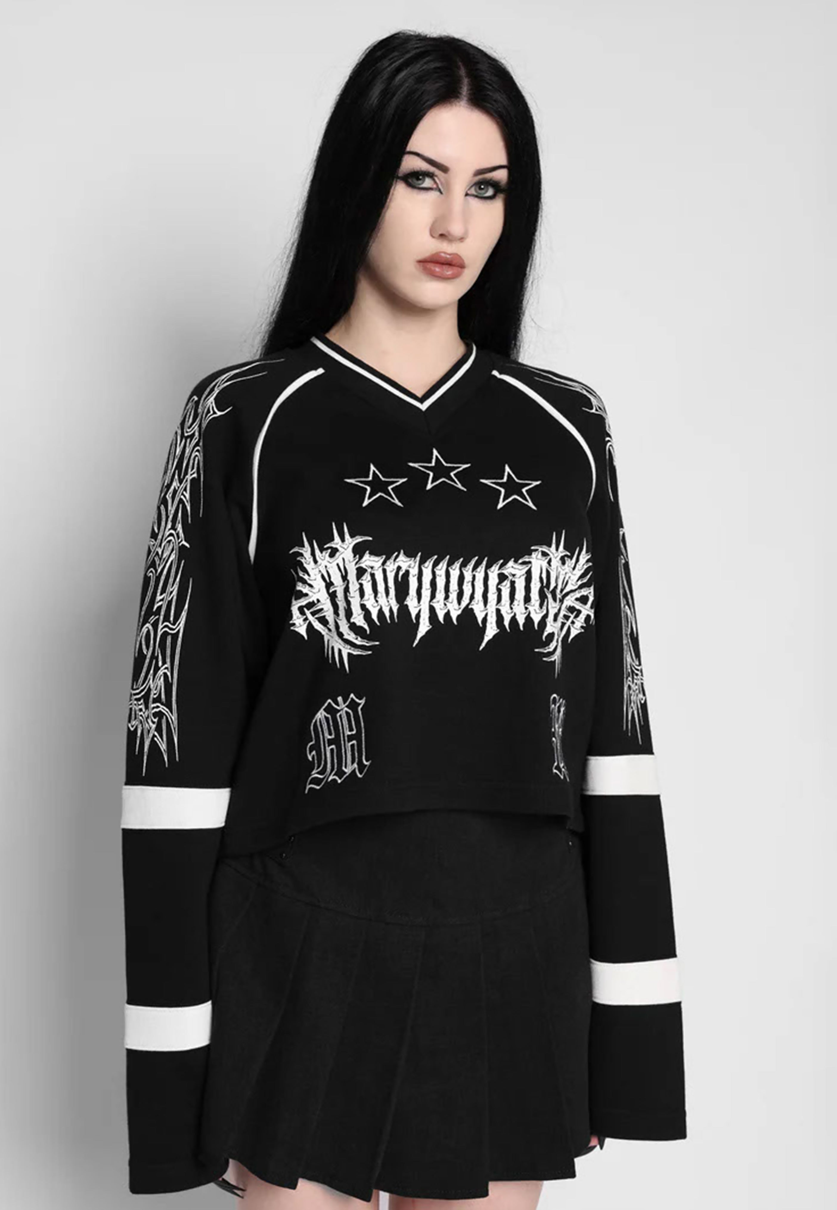 Mary Wyatt - Exile Cropped Hockey - Longsleeve | Women-Image