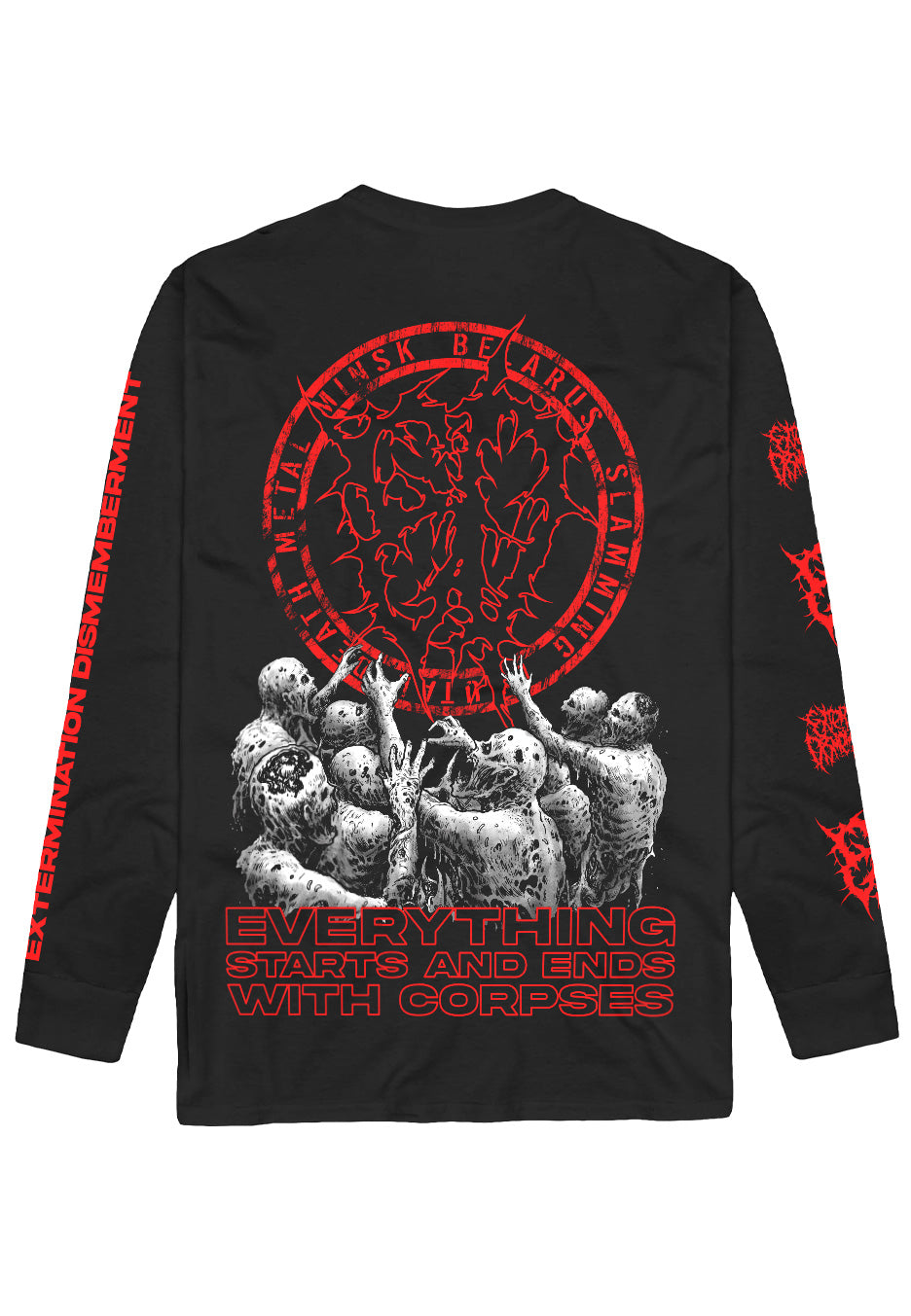 Extermination Dismemberment Annihilation Order Longsleeve | Neutral-Image