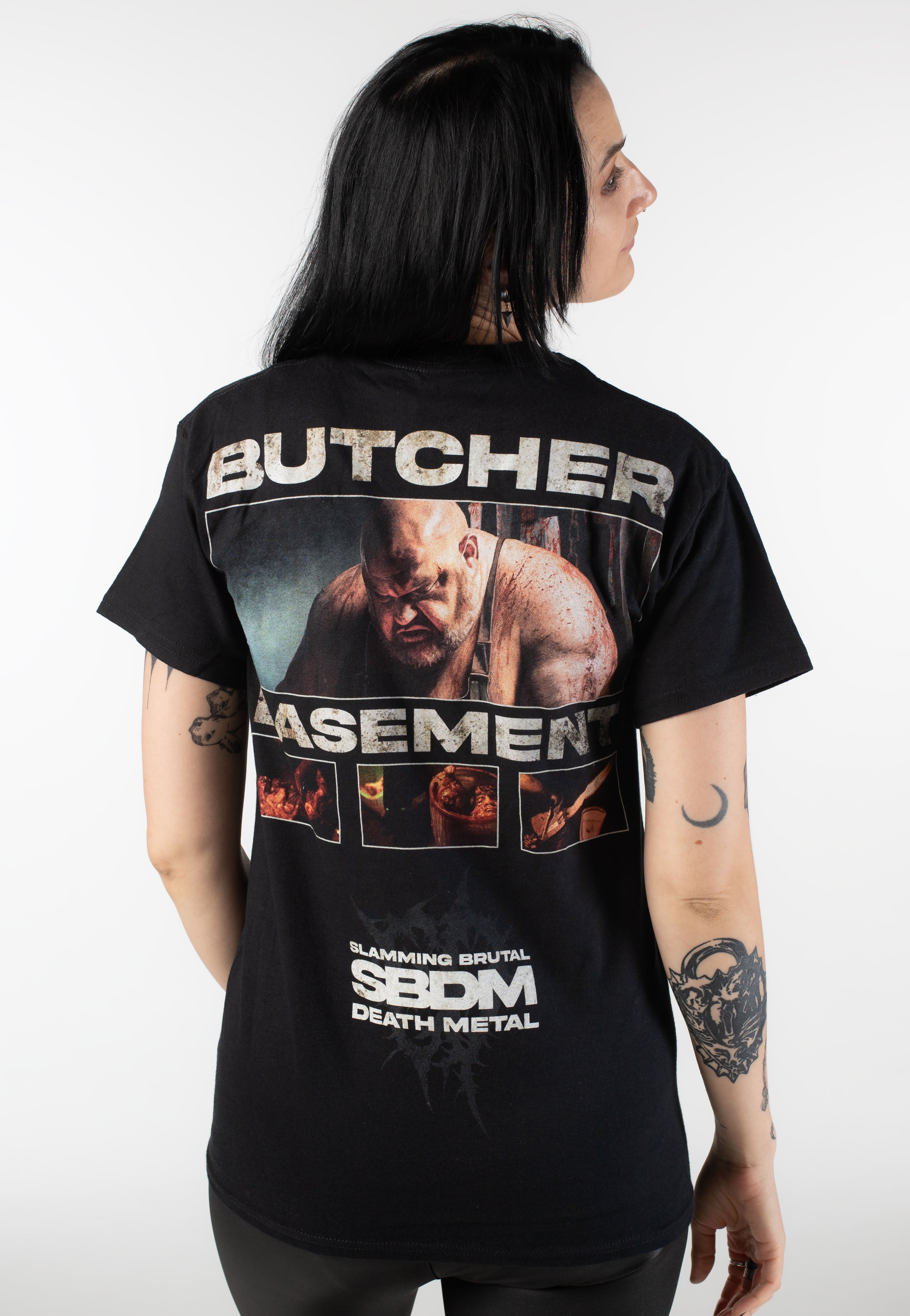 Extermination Dismemberment - Butcher Basement - T-Shirt | Women-Image