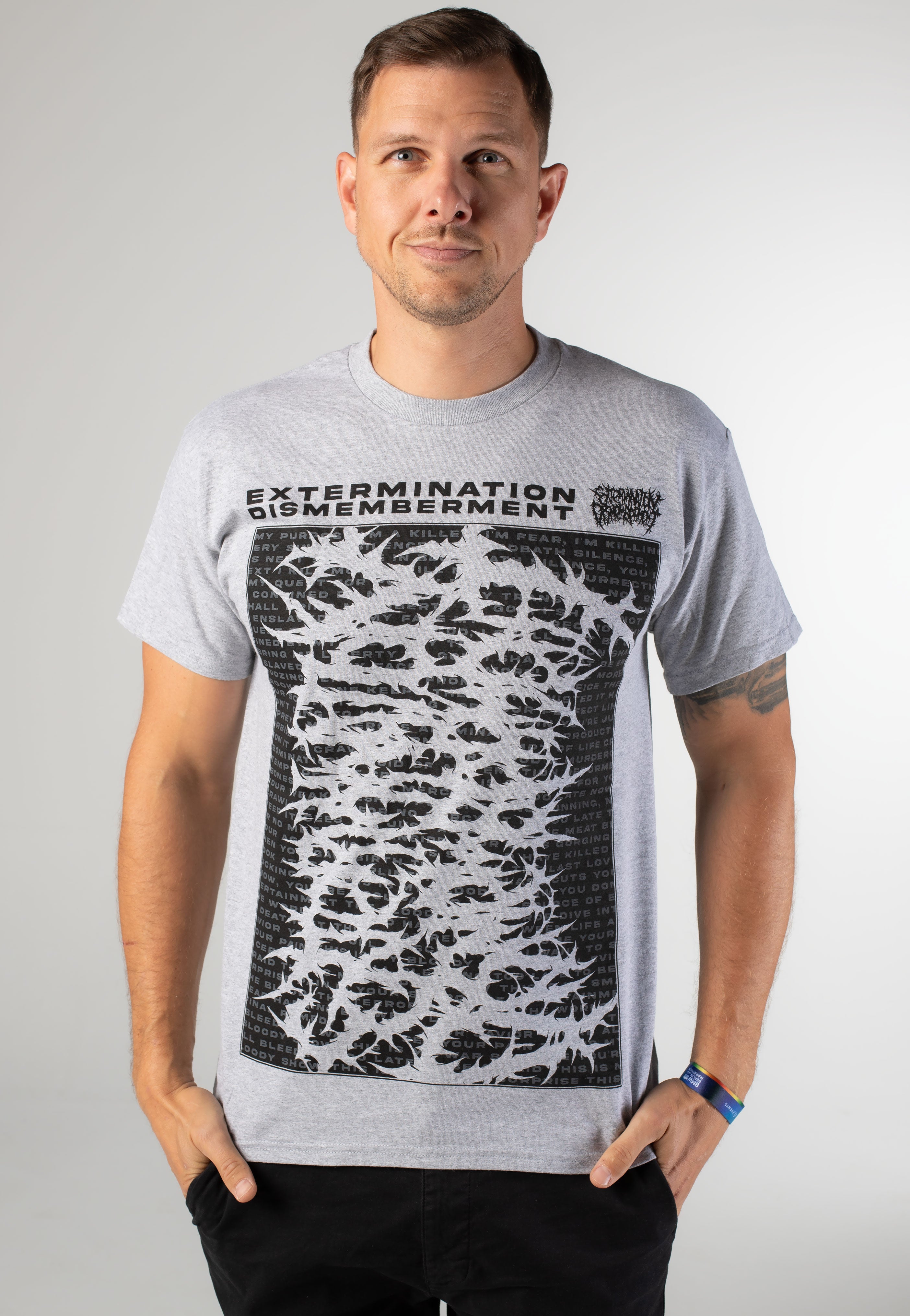 Extermination Dismemberment - SBDM Sport Grey - T-Shirt | Men-Image