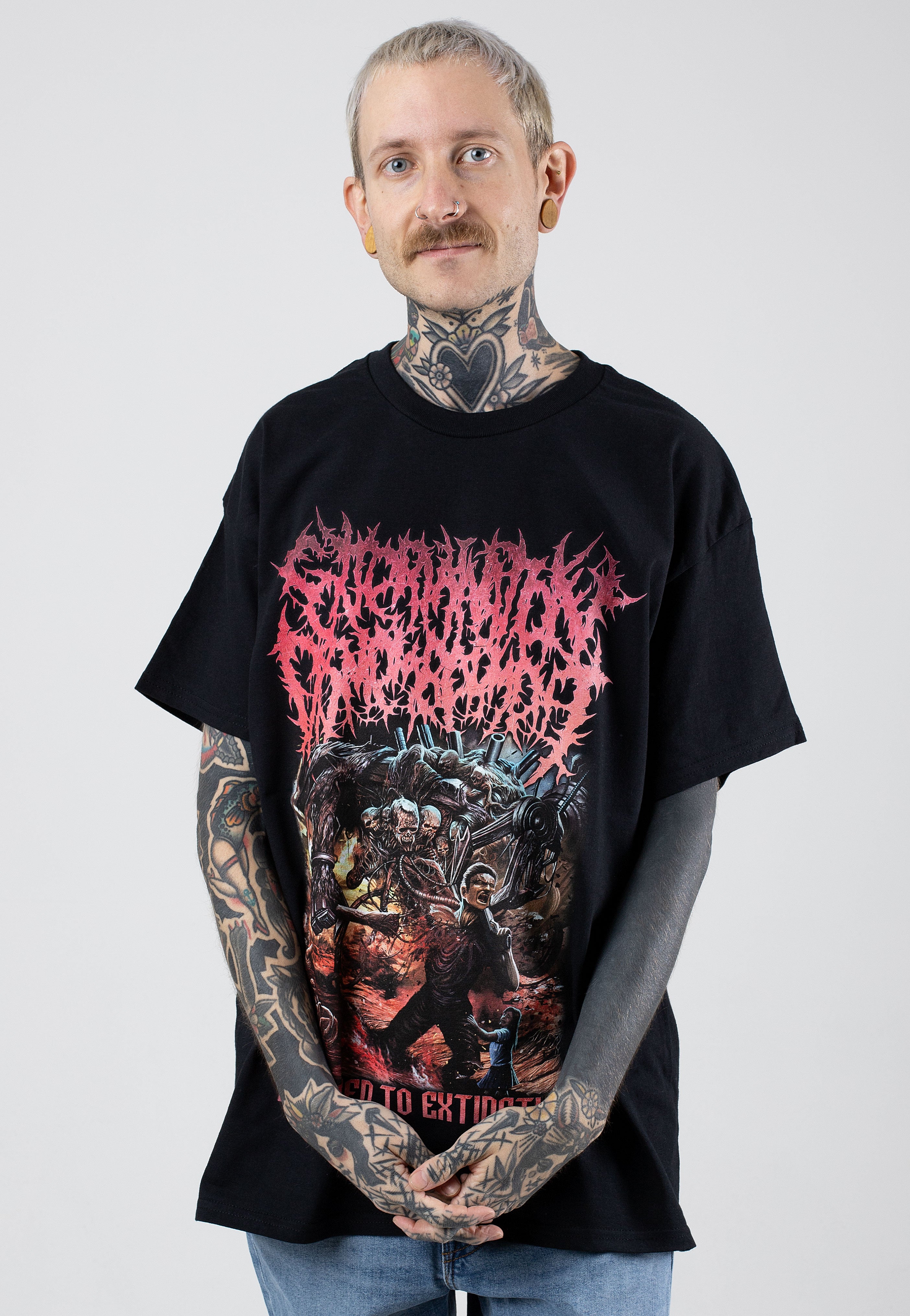 Extermination Dismemberment Sentenced To Extinction - T-Shirt