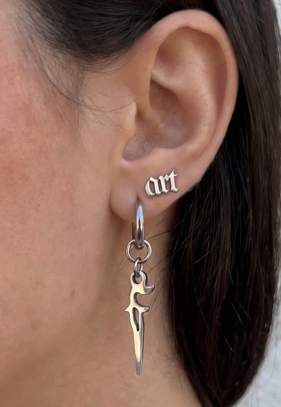 Fainz Fainz® Emblem Silver Boucles d'oreilles | Neutral-Image