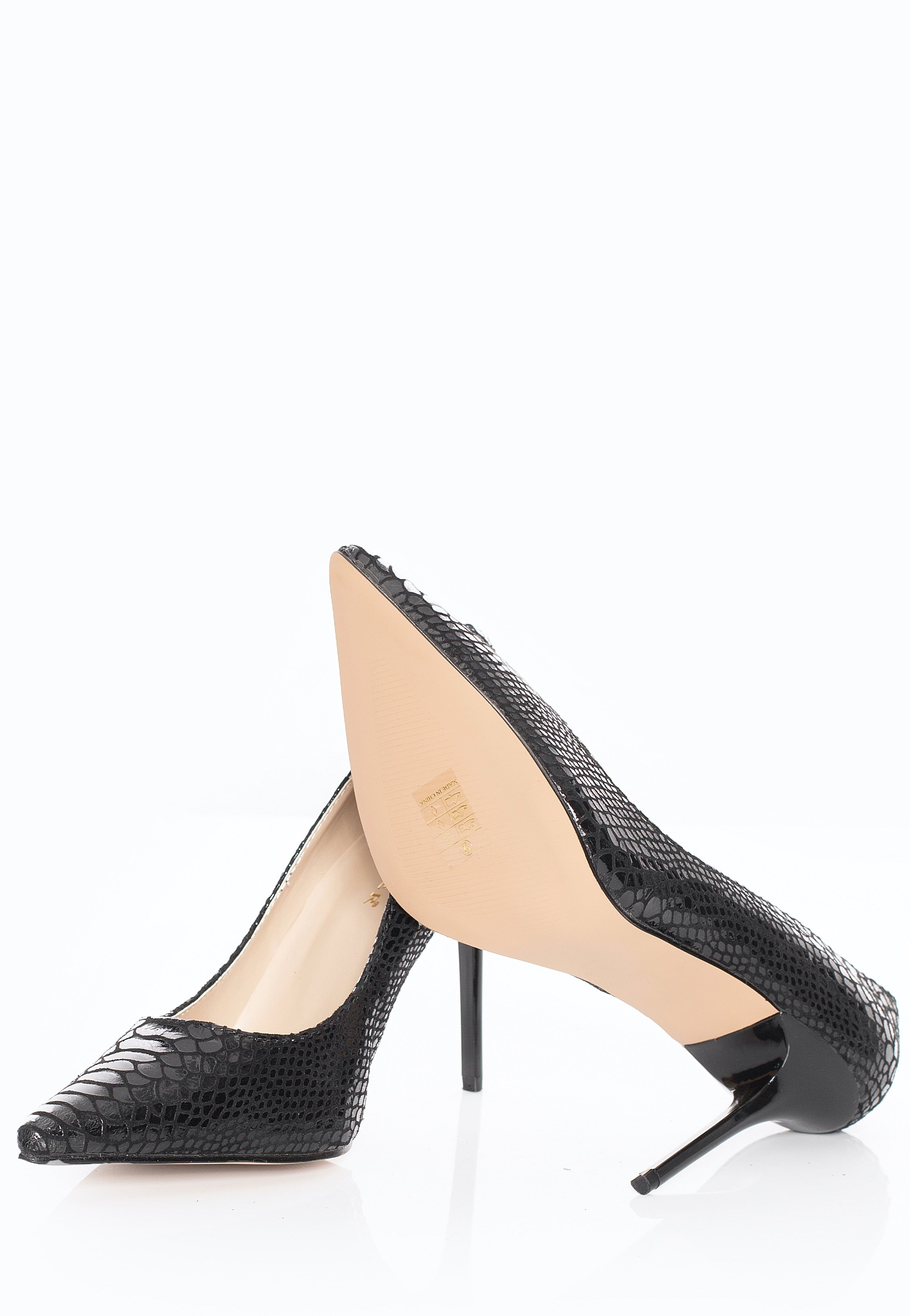 Fabulicious - Classique 20SP Black Leather - Heels | Women-Image