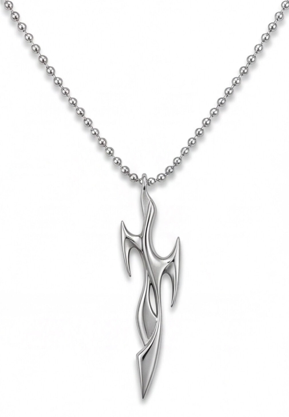 Fainz Liquid Sword Silver Collier | Neutral-Image