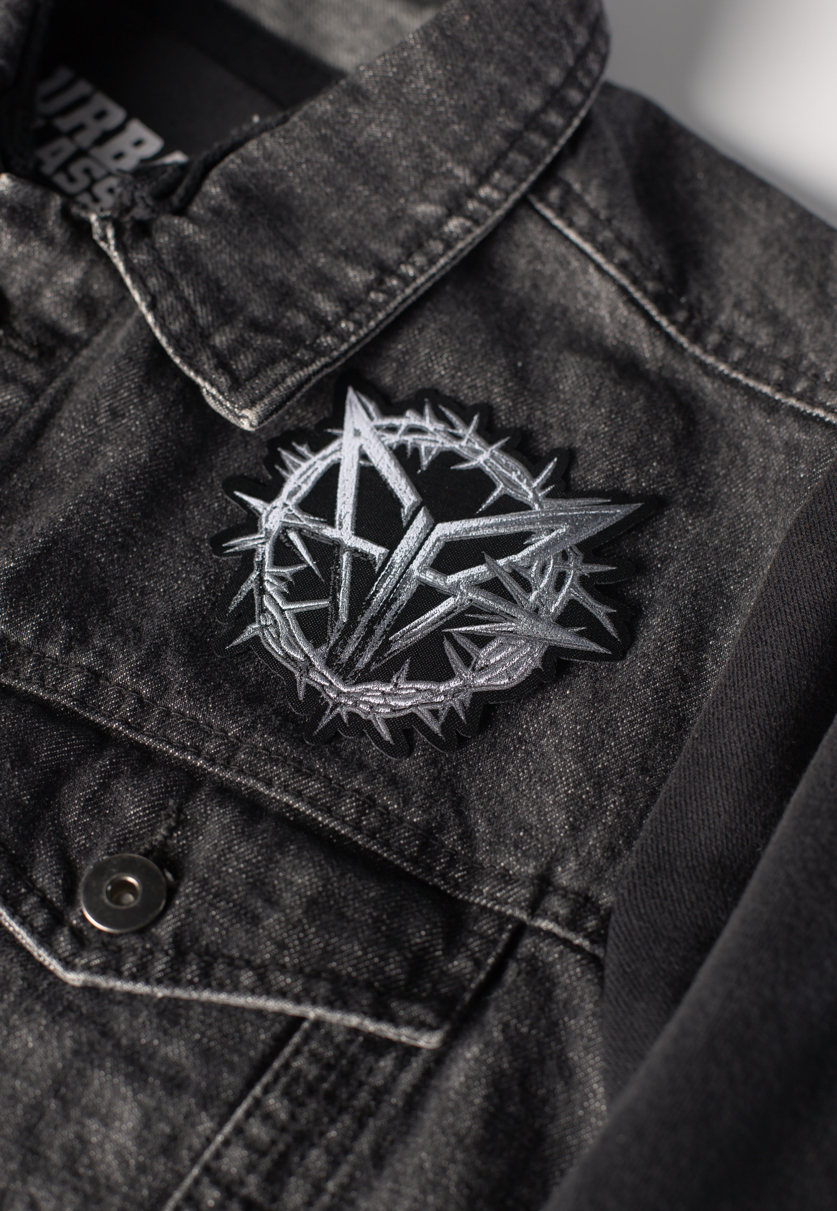 Falling In Reverse - Chrome Logo Die Cut - Patch | Neutral-Image