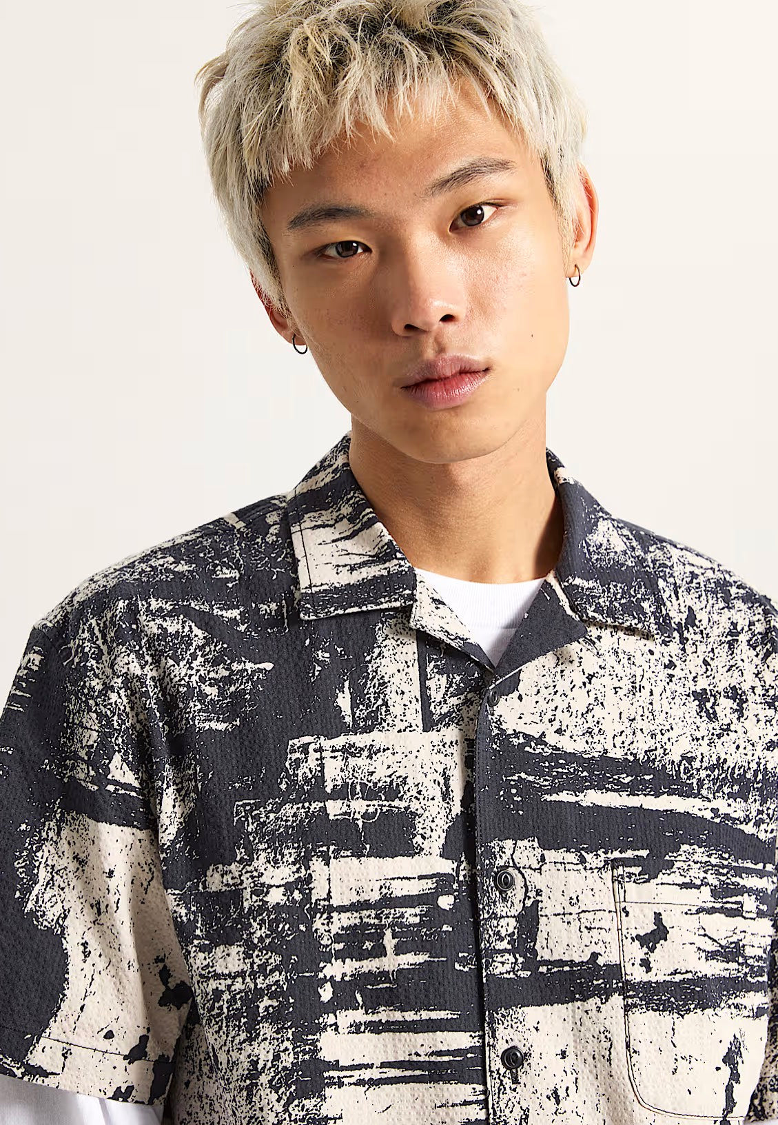 Vans - Fallon Woven Taupe Mist/Black - Shirt | Men-Image