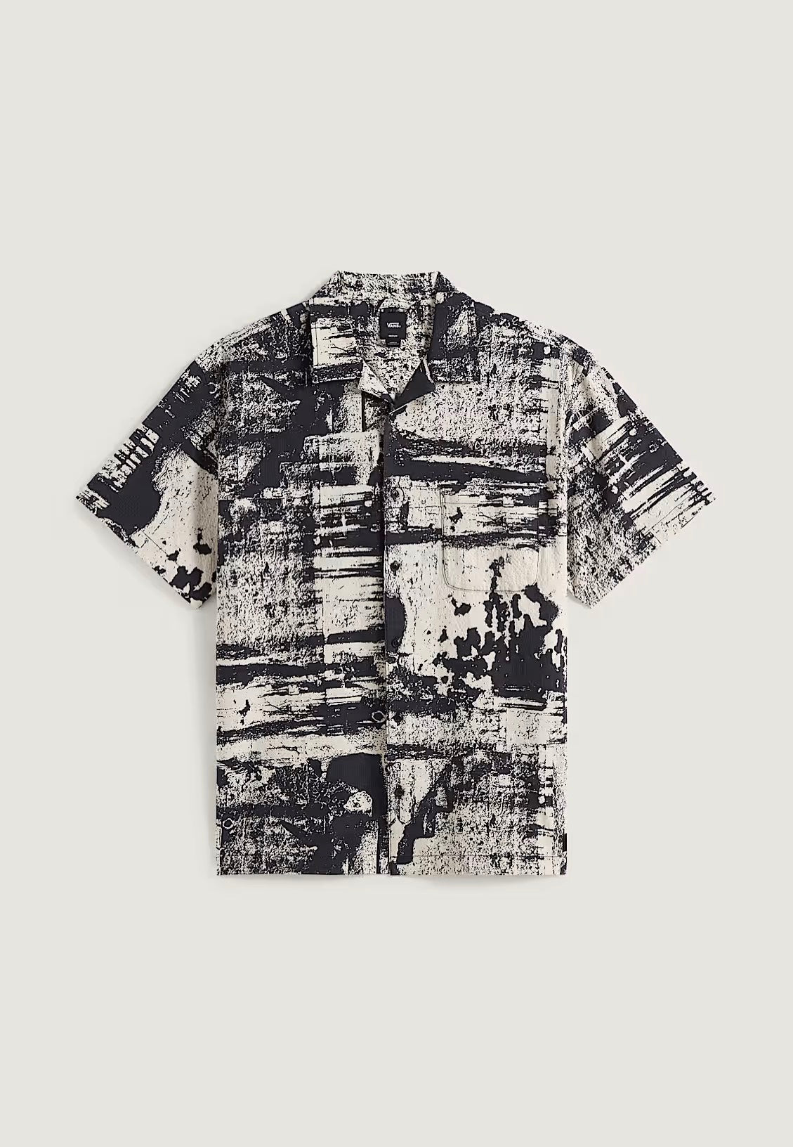 Vans - Fallon Woven Taupe Mist/Black - Shirt | Men-Image