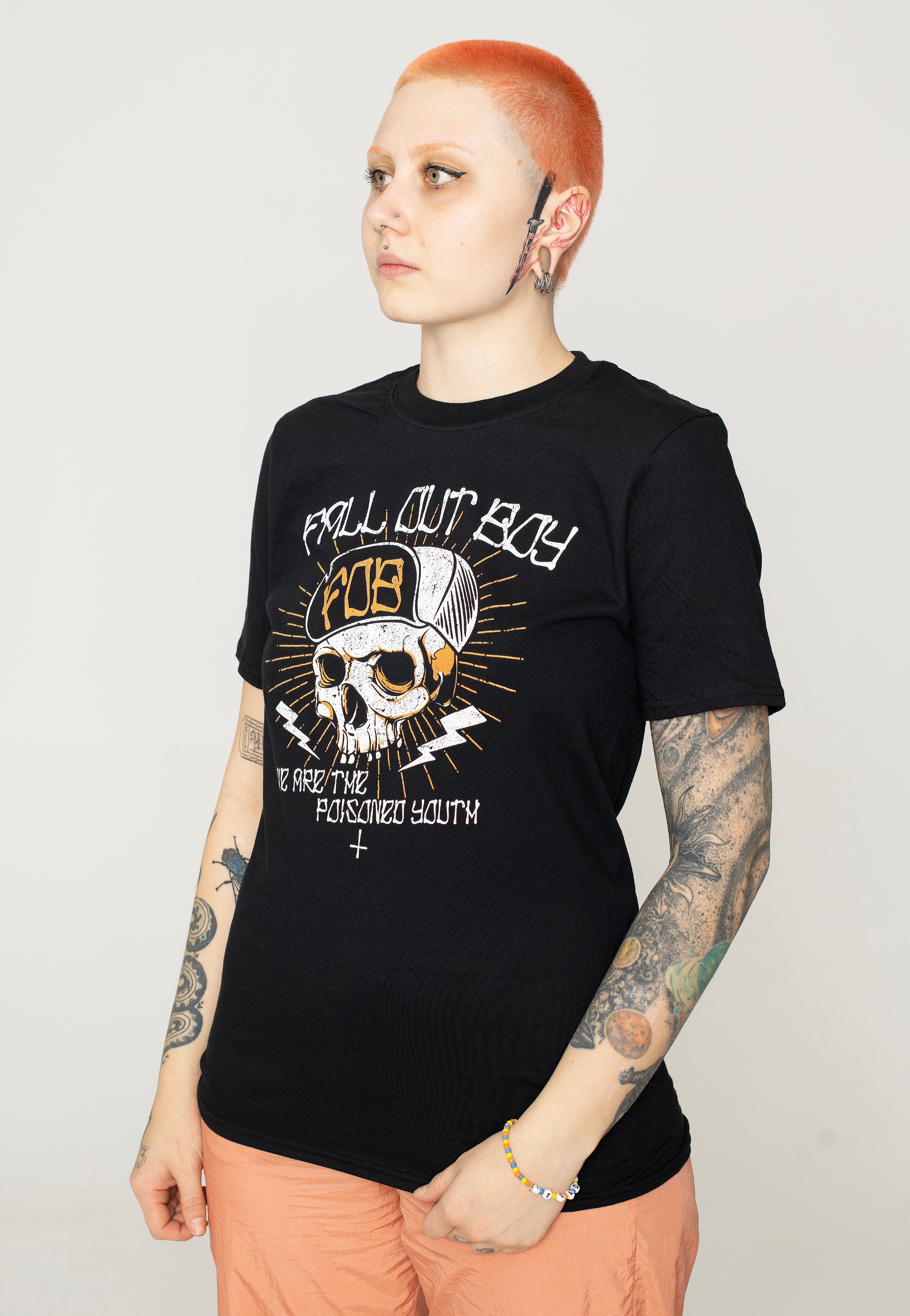 Fall Out Boy - Chest Youth Skull - T-Shirt | Impericon