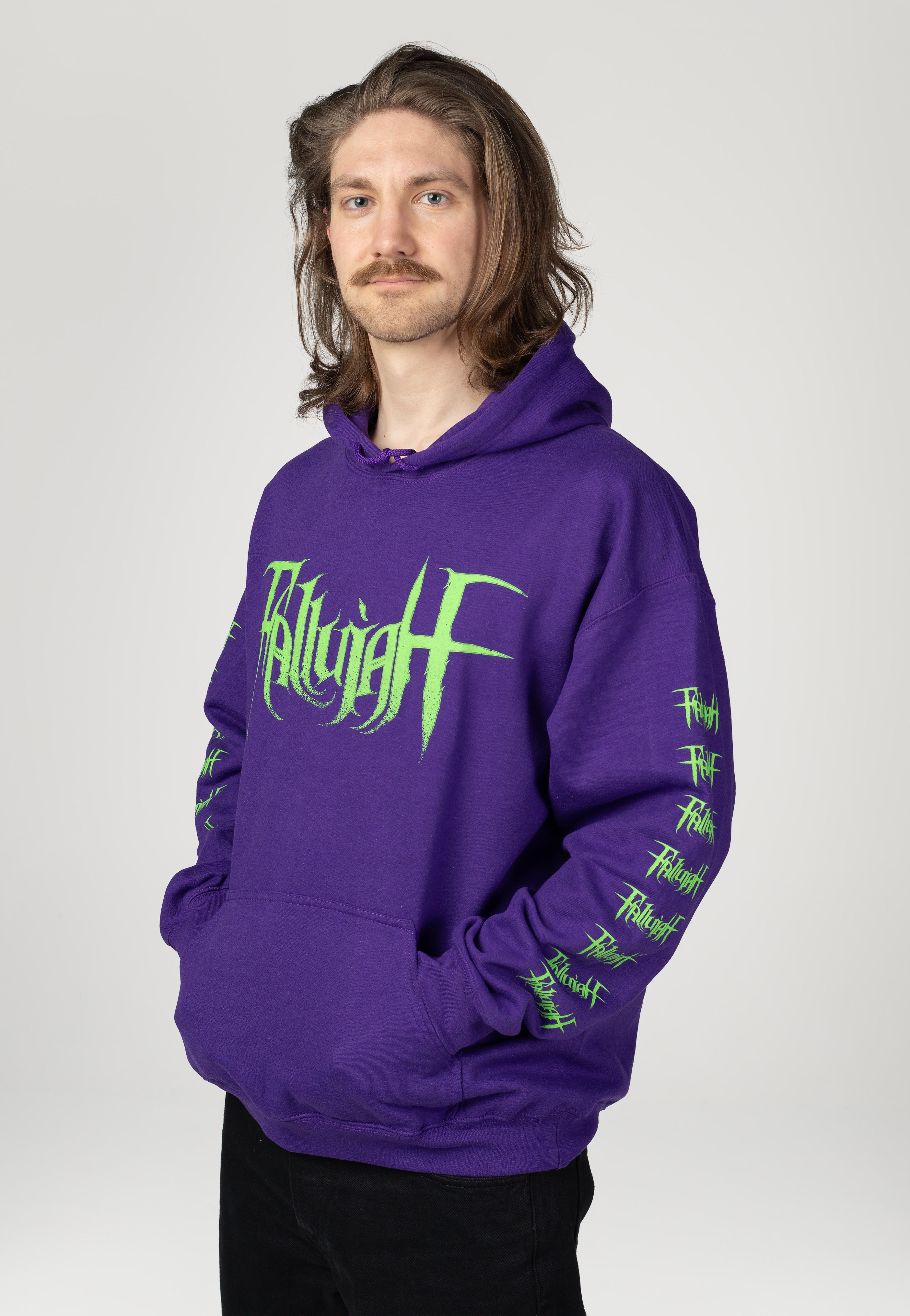 Fallujah - Dagger Purple - Hoodie | Men-Image